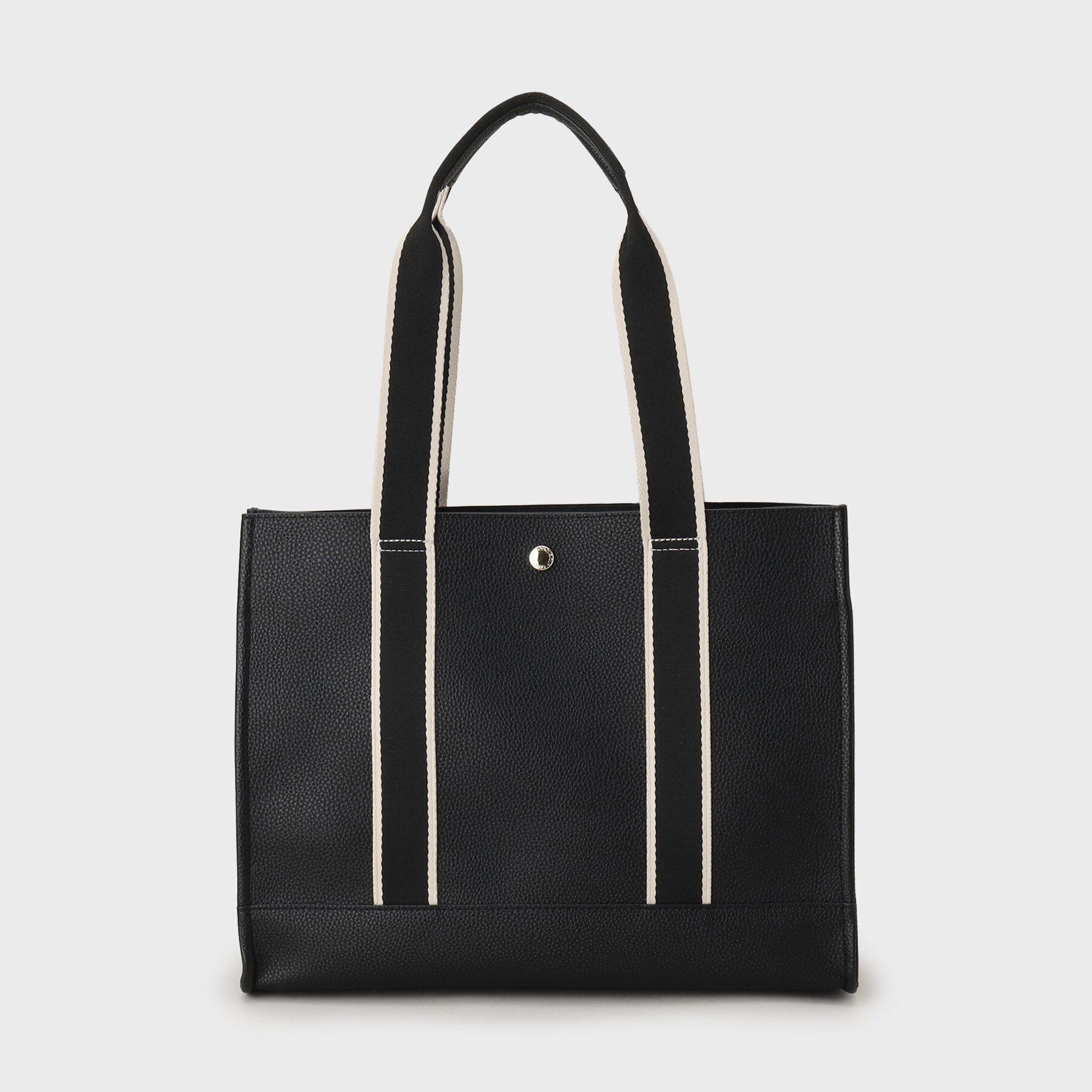 OPAQUE.CLIP「【3層仕様/A4サイズ対応】ラインテープスクエアトートバッグ」|トートバッグ|