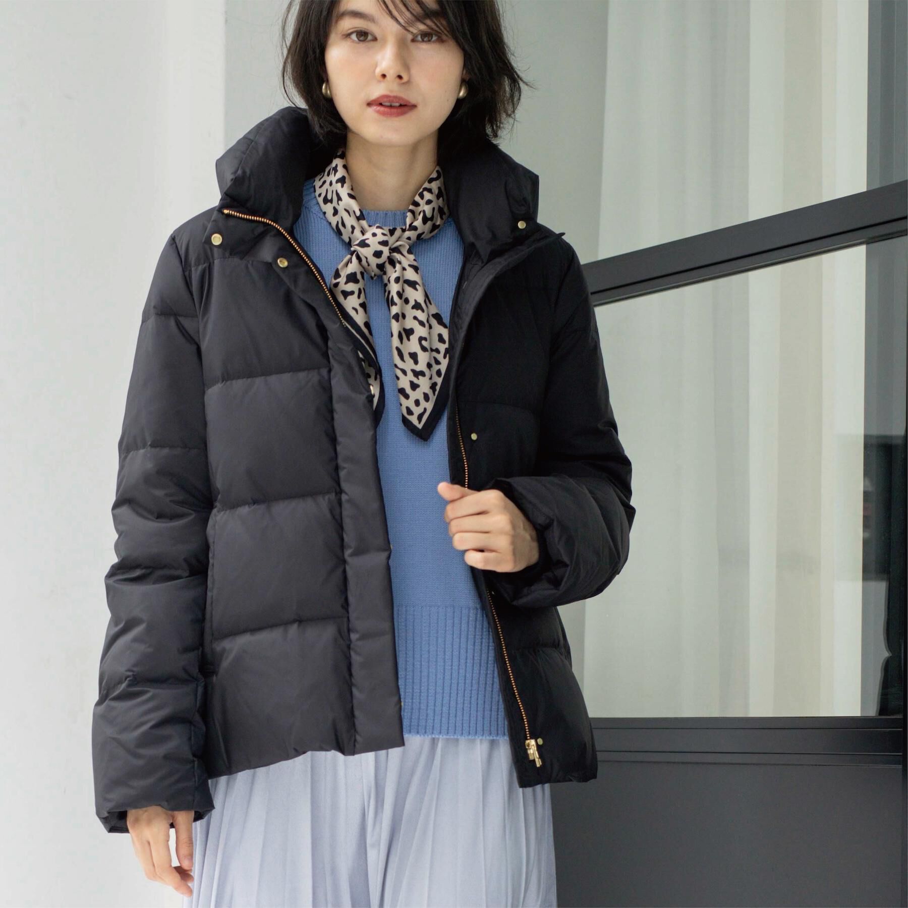 OPAQUE.CLIP「撥水ショートダウン【防風/抗菌防臭/洗濯機洗い可】《SS～LL》」|ダウン|