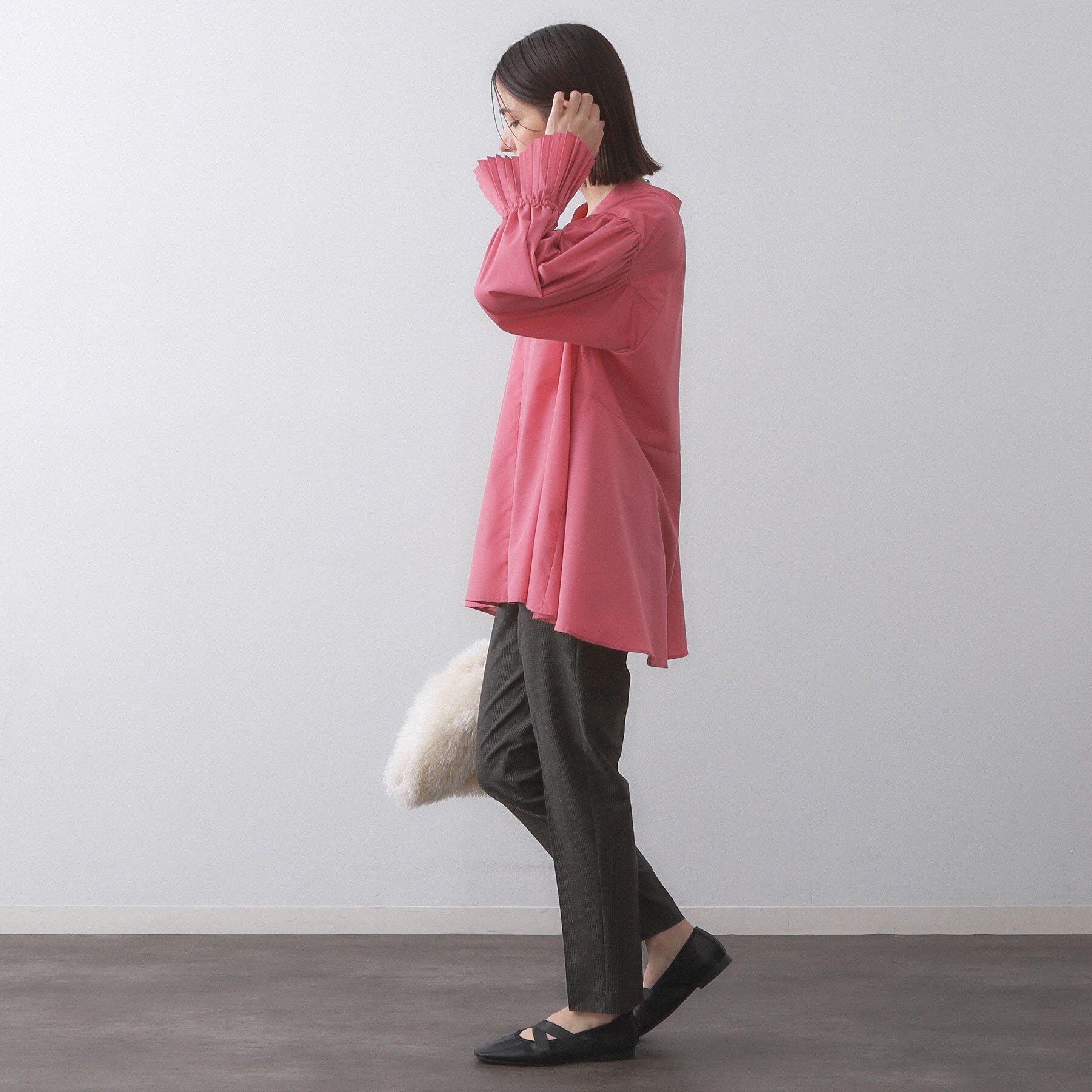 OPAQUE.CLIP「《SS-LLサイズ》ハイストレッチイージースティックパンツ【洗濯機洗い可】」|その他|