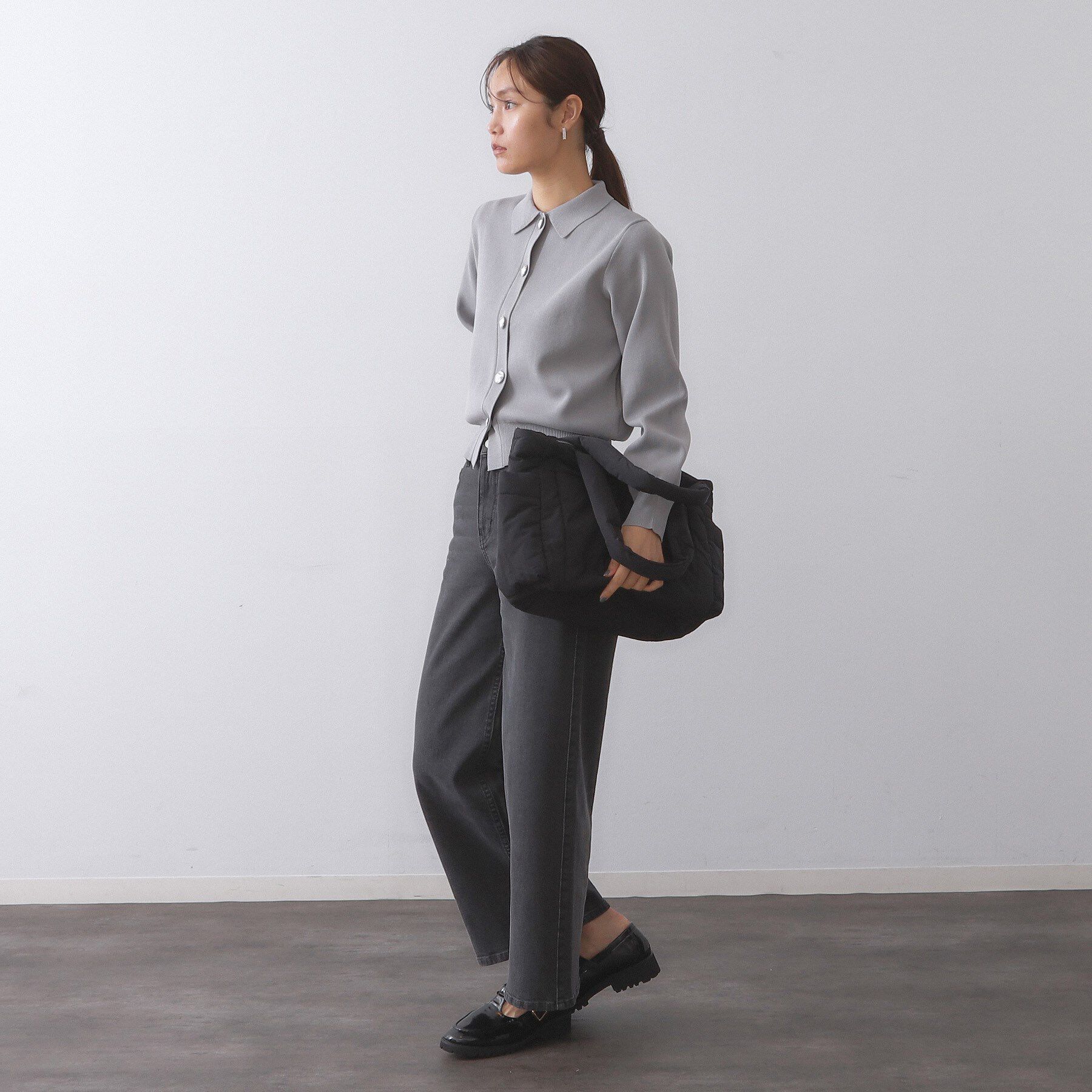 OPAQUE.CLIP「【2WAY/軽量】パフィートラベルビッグトートバッグ」|トートバッグ|