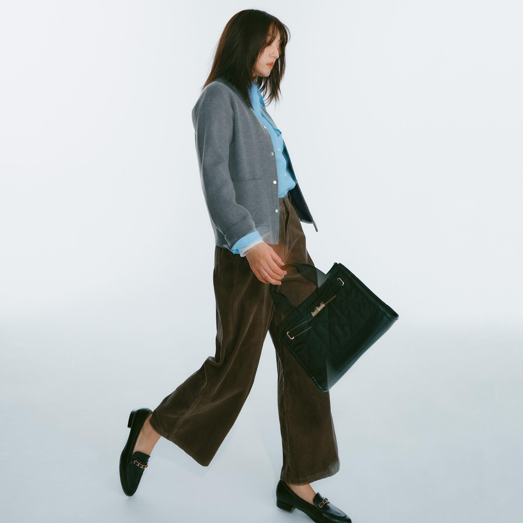 OPAQUE.CLIP「コーデュロイワイドパンツ【洗濯機OK】」|その他|