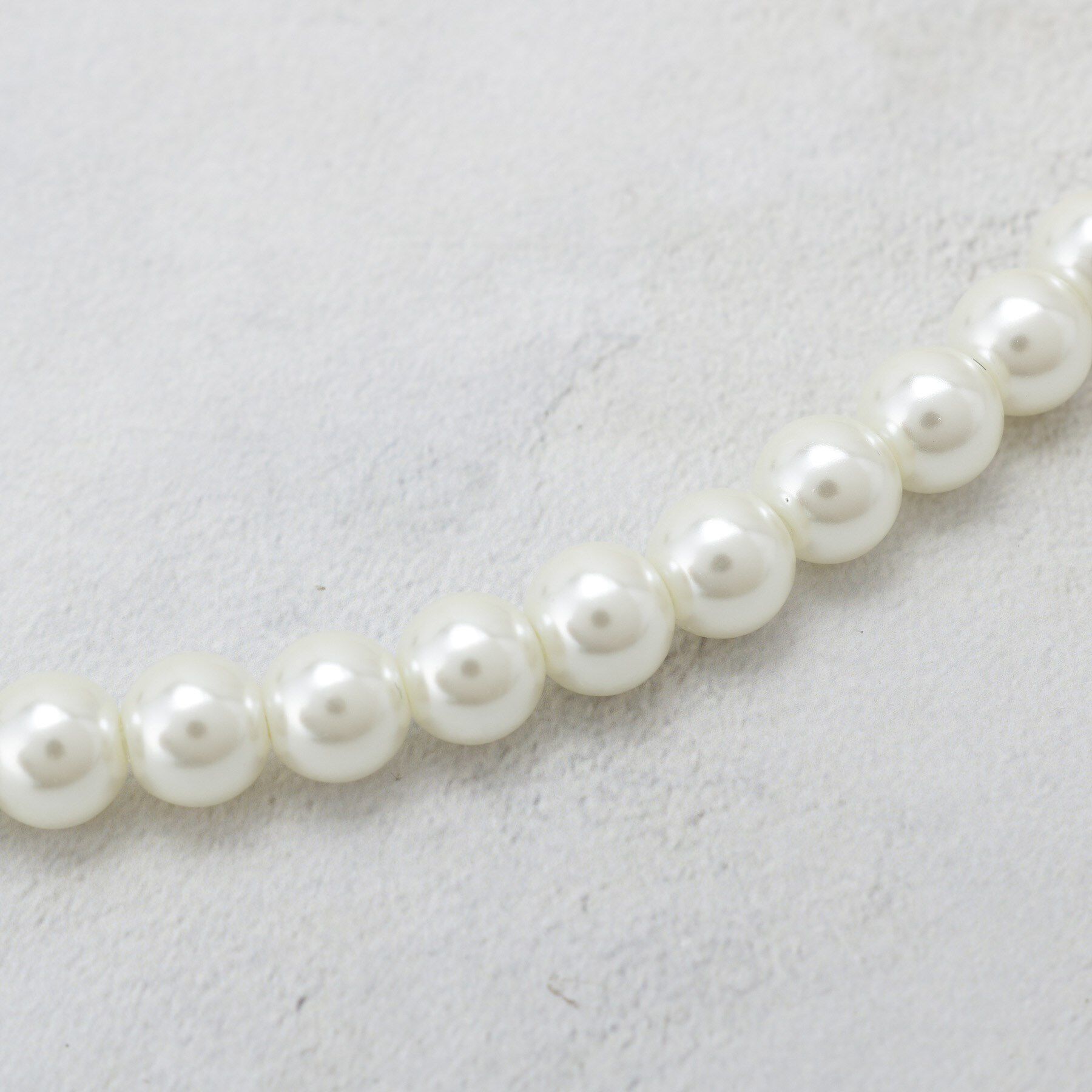 OPAQUE.CLIP「パール調ベロアラリエット風ネックレス」|ネックレス|