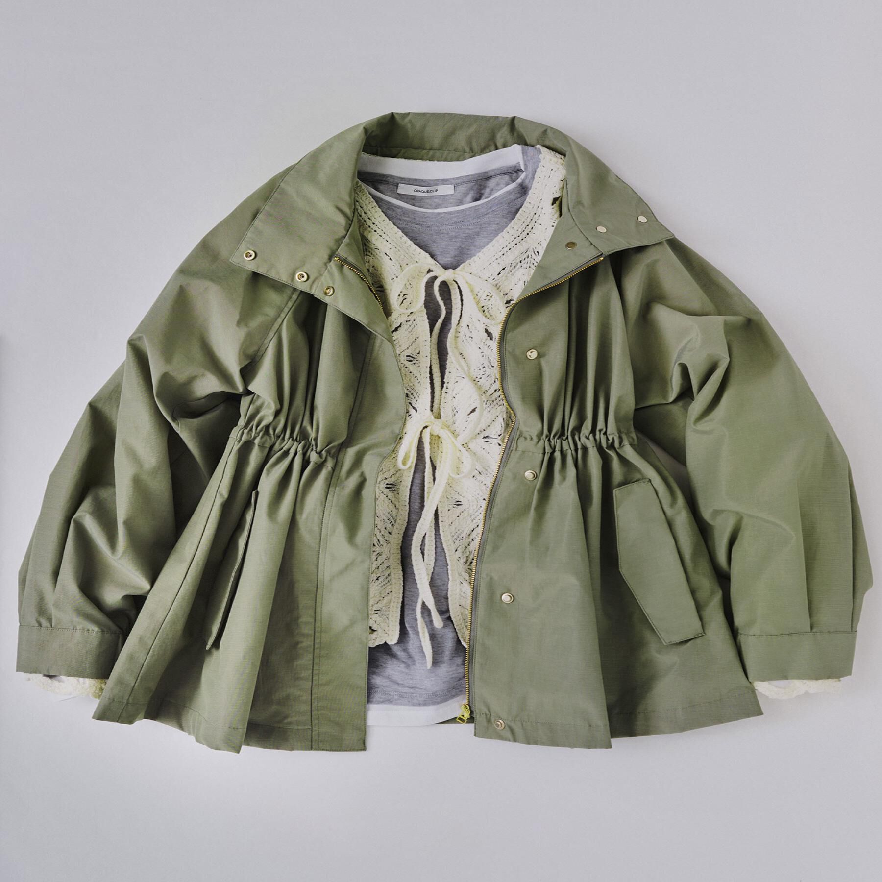 OPAQUE.CLIP「撥水スタンドZIPブルゾン【洗濯機OK/UVケア/花粉対応】」|ブルゾン・スタジャン|