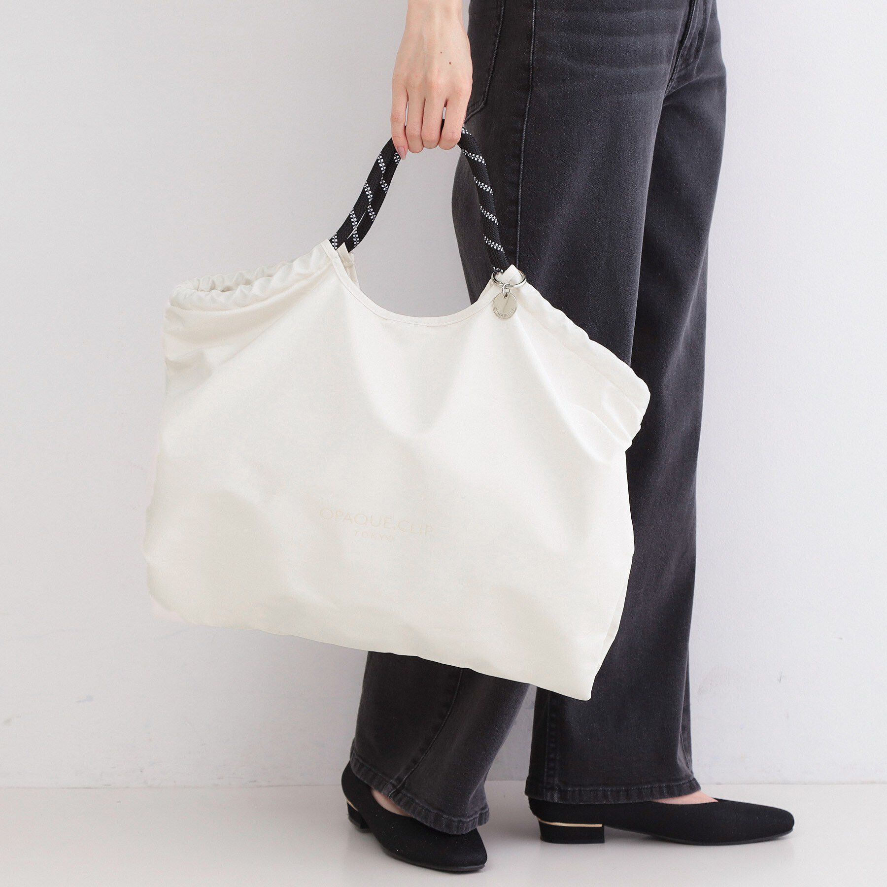 OPAQUE.CLIP「ロープハンドルBIGトートバッグ」|トートバッグ|