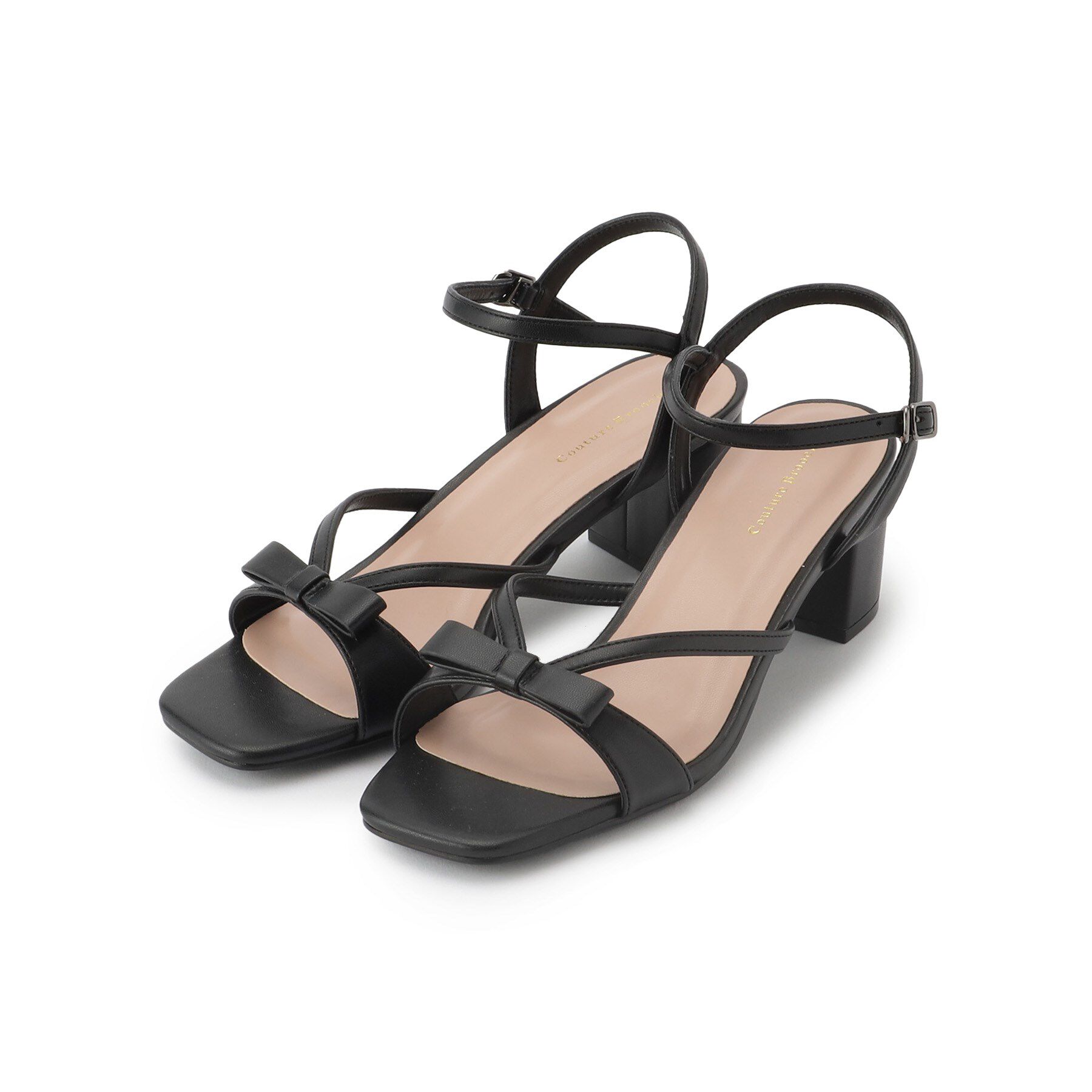 Couture broach「リボンデザインサンダル」|サンダル|