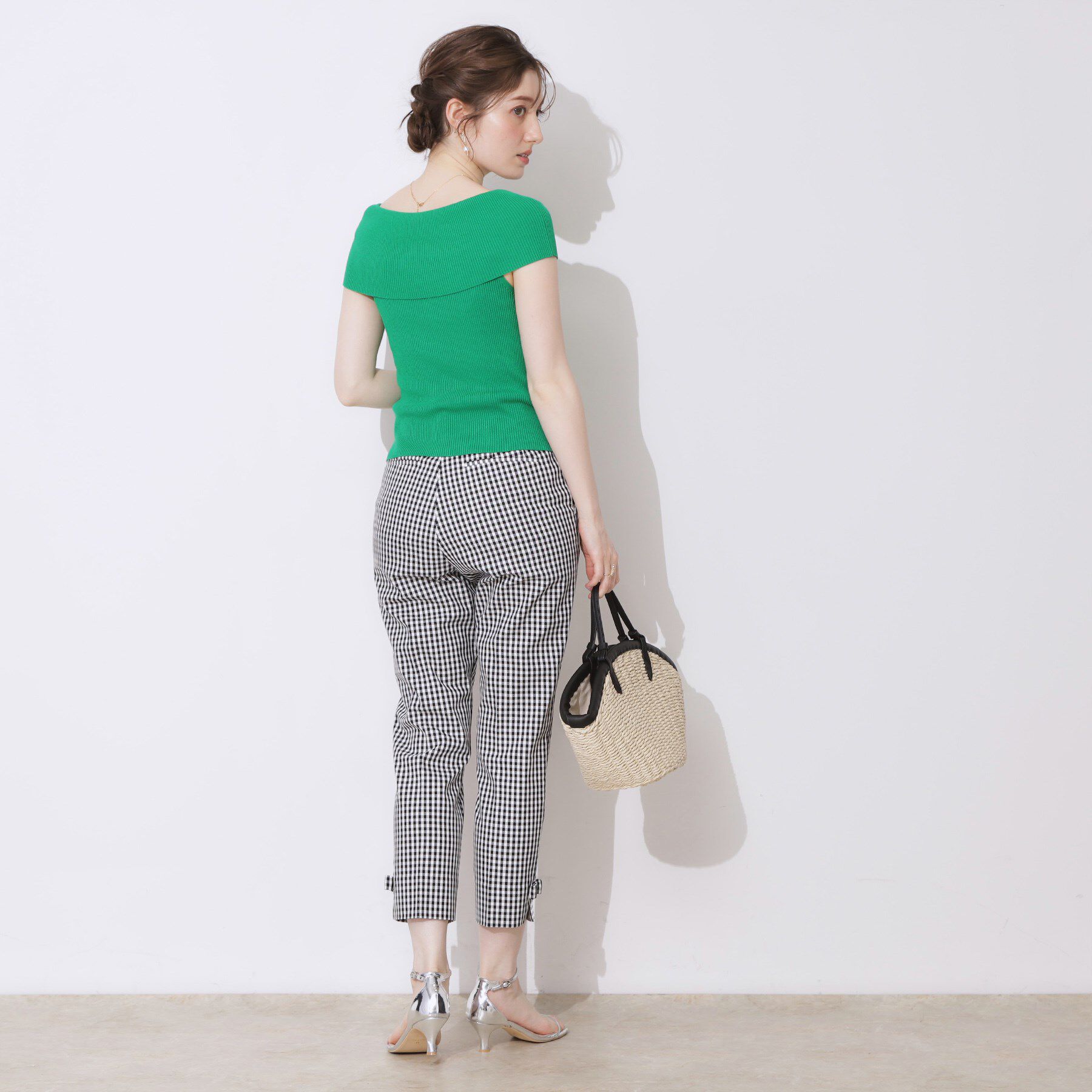 Couture broach「リブオフショルニット」|ニット・セーター|