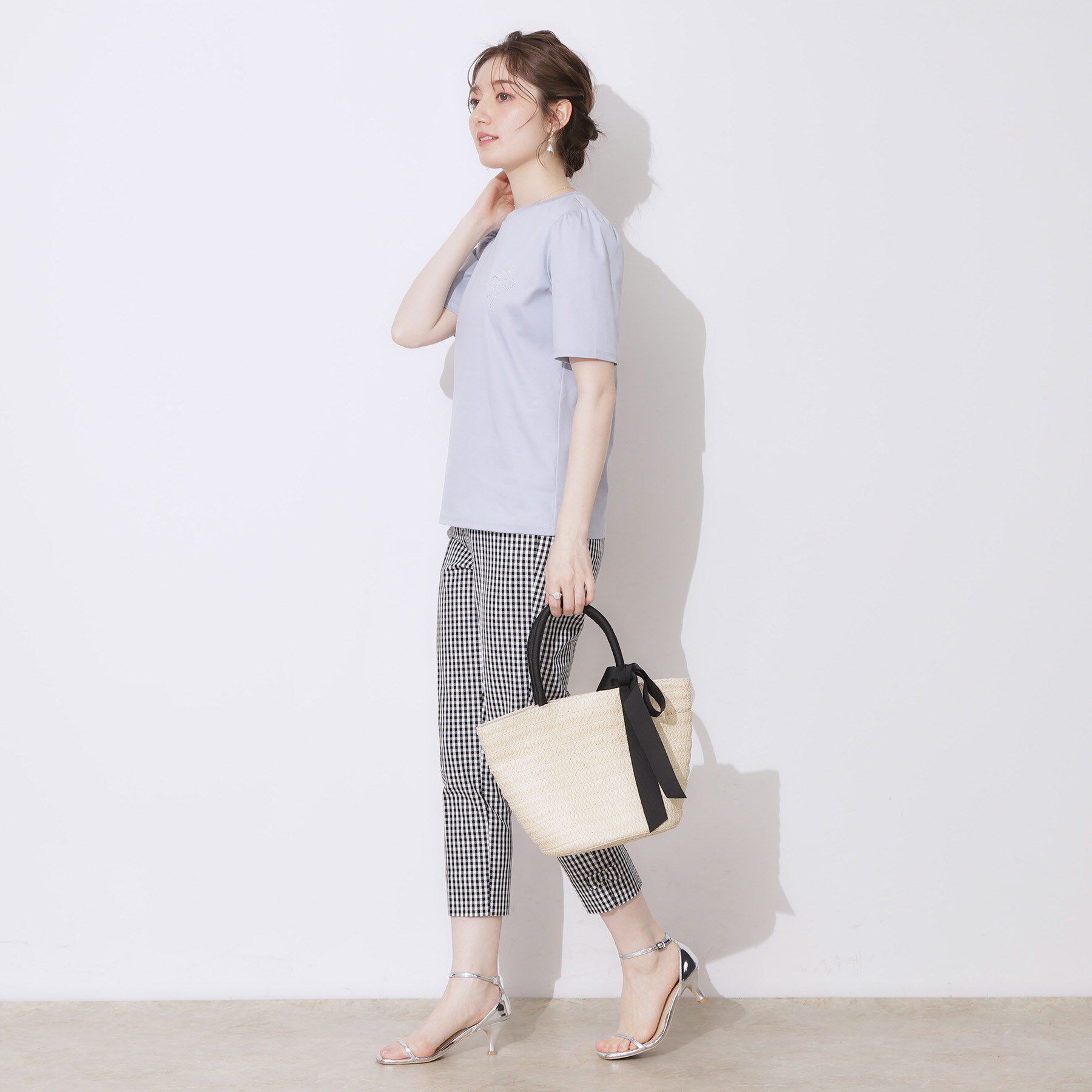 Couture broach「【接触冷感・UV・マシンウォッシャブル】60CBロゴT」|Tシャツ・カットソー|