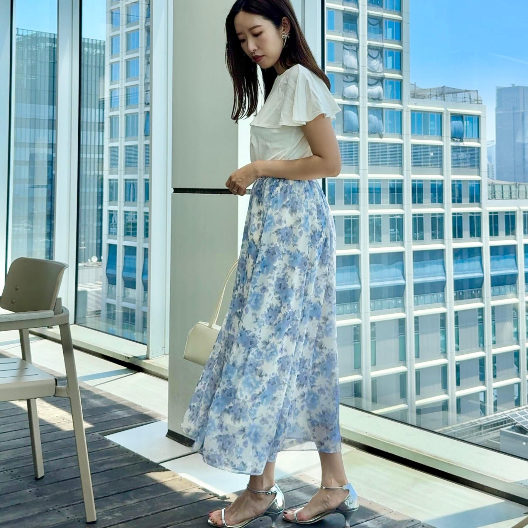 Couture broach「【マシンウォッシャブル・UVケア・接触冷感】2WAYケープデザインカットソー」|Tシャツ・カットソー|