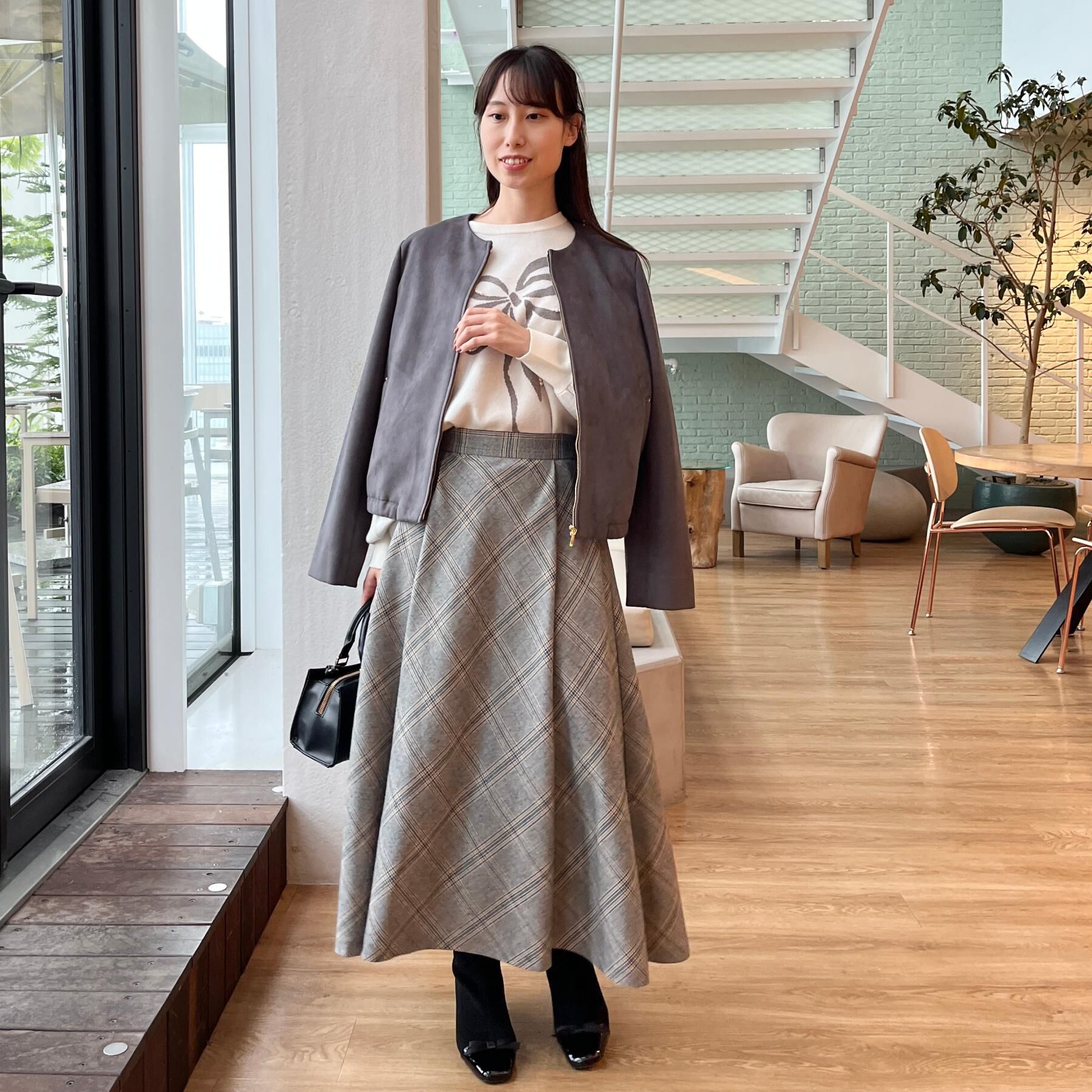 Couture broach「【通勤・大人可愛い】TRチェックスカート」|スカート|