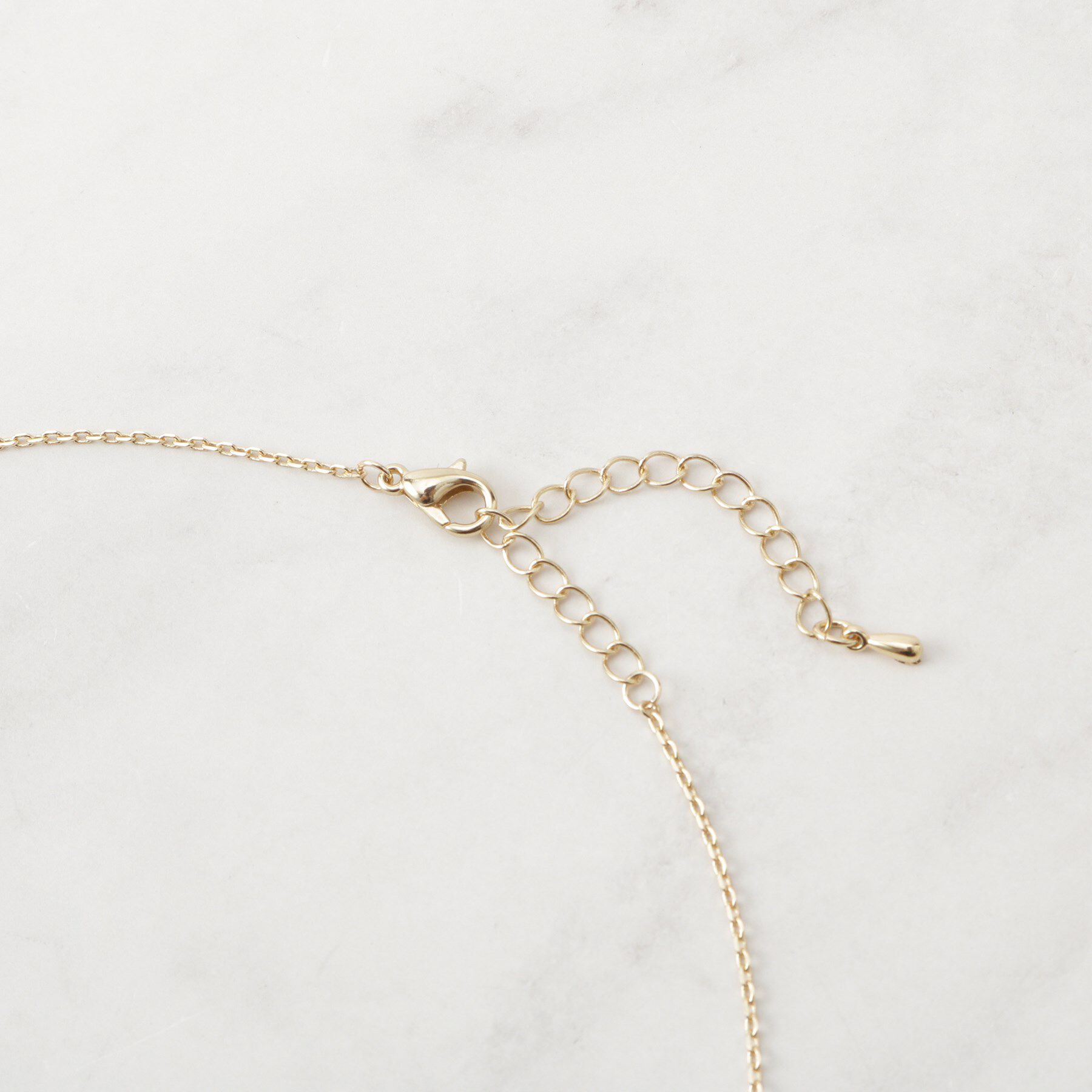 Couture broach「フラワーモチーフプチネックレス」|ネックレス|