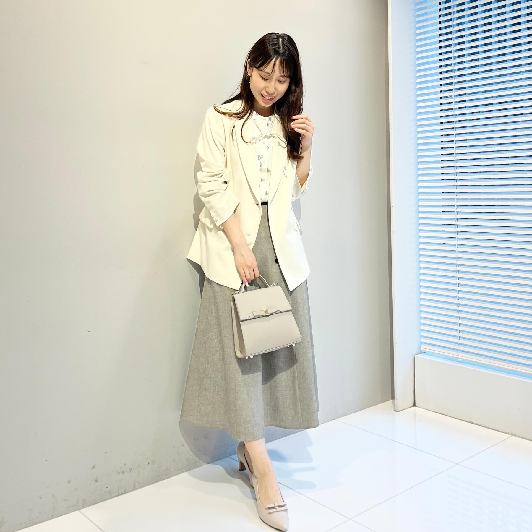 Couture broach「【洗える・ハレの日・通勤】パール調ボタン テーラードジャケット」|テーラードジャケット|