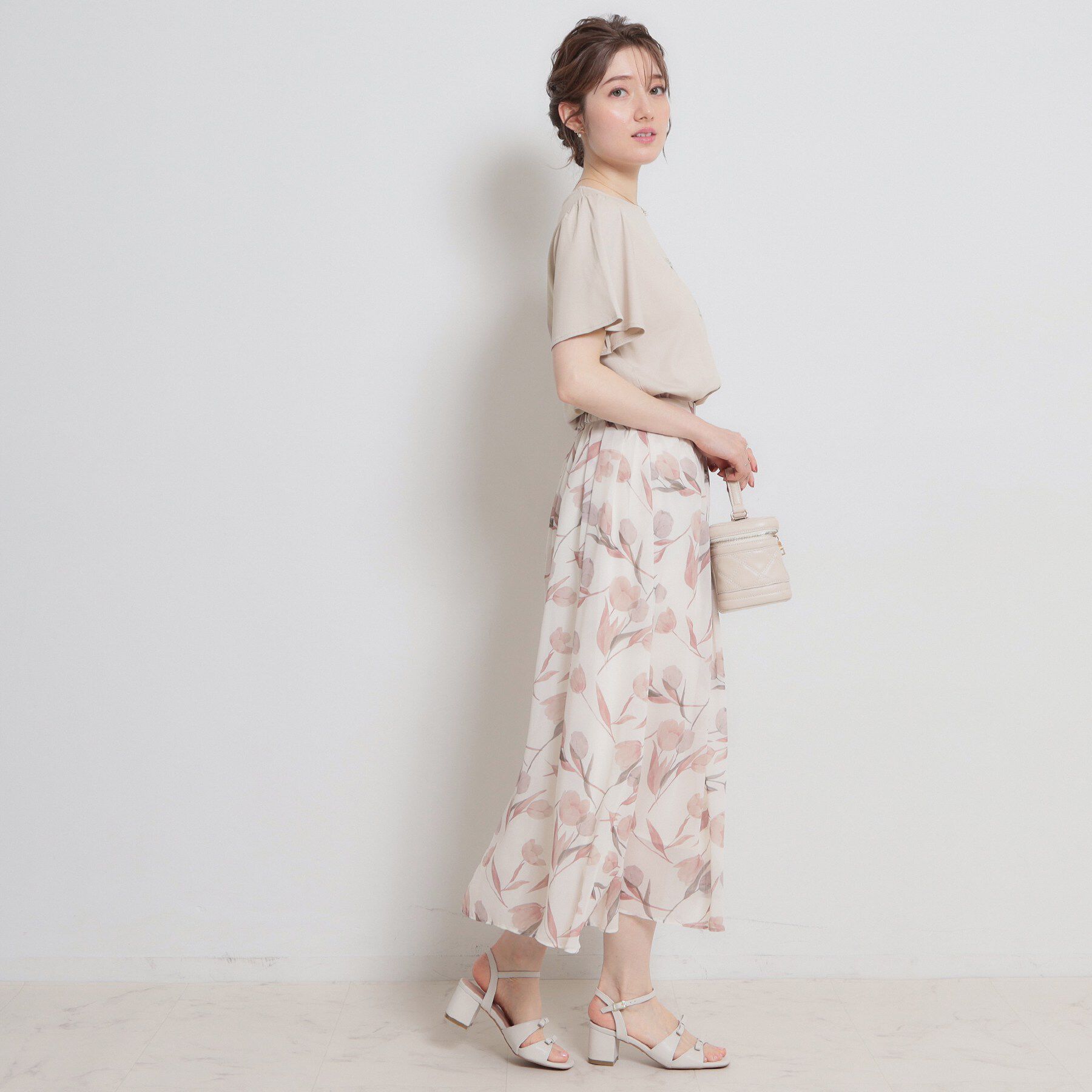 Couture broach「【接触冷感・UVカット】パフュームプリントTシャツ」|Tシャツ・カットソー|