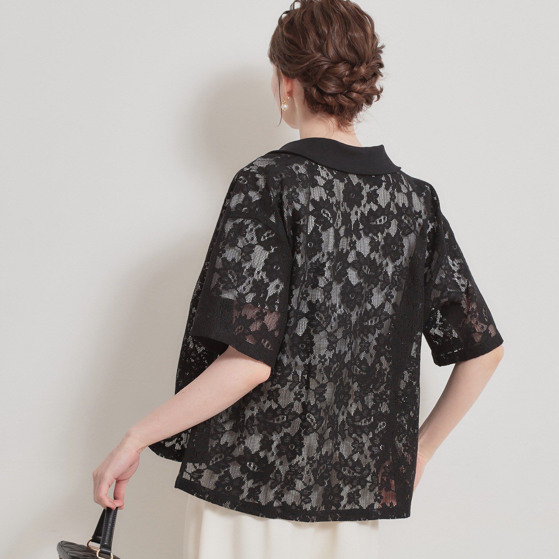 Couture broach「フラワーエンブロイダリーブラウス」|シャツ・ブラウス|