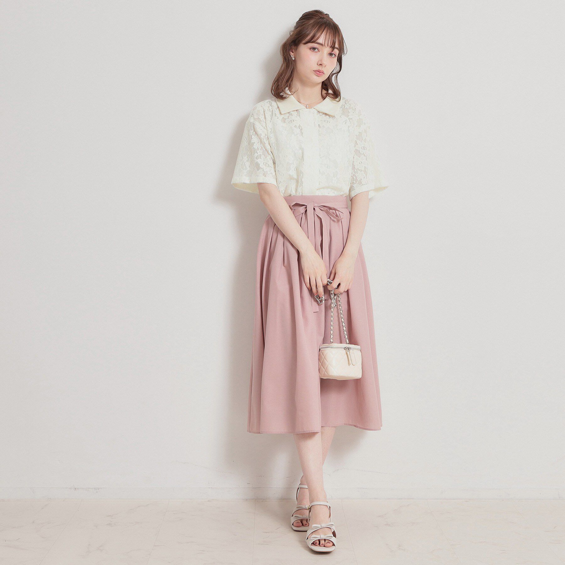 Couture broach「フラワーエンブロイダリーブラウス」|シャツ・ブラウス|