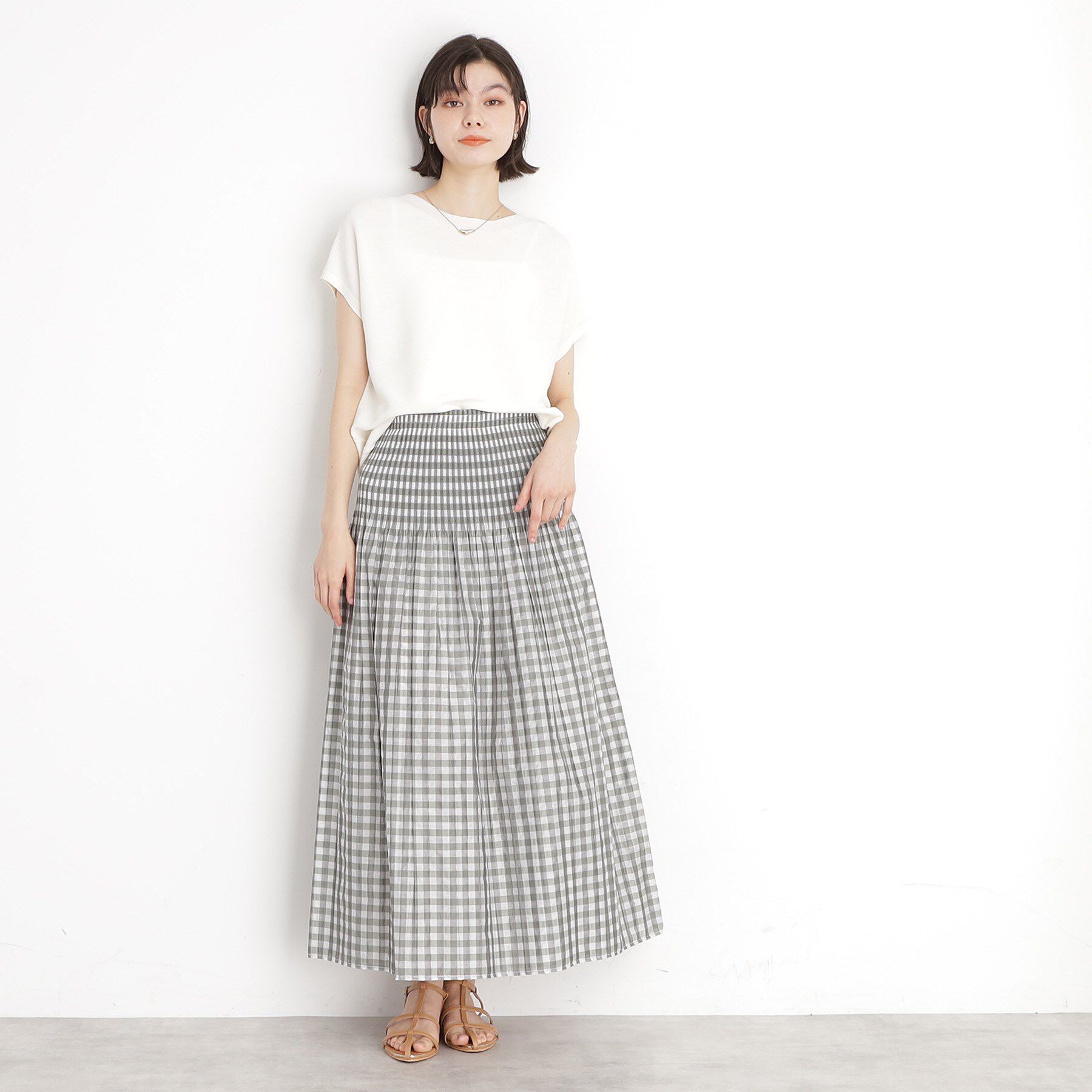 THE SHOP TK「美人フレンチニット【8色展開/WEB限定カラー/洗濯機OK/毛玉になりにくい】」|ニット・セーター|