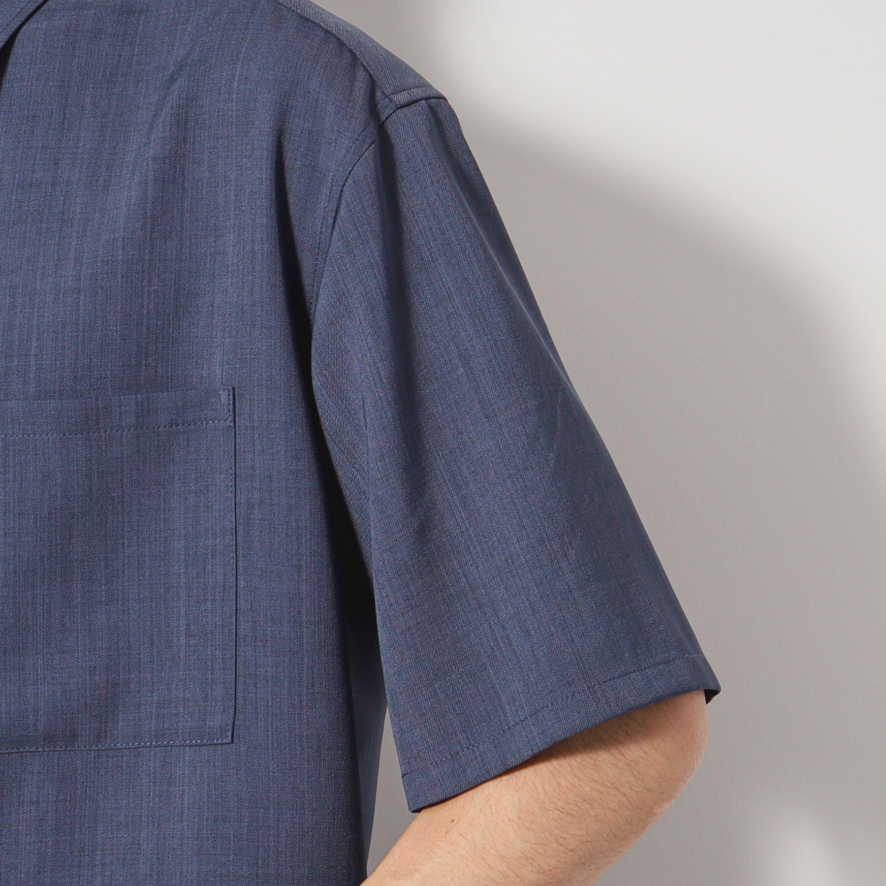 THE SHOP TK「ドライポリ半袖シャツ　セットアップ可/吸水速乾/軽量」|シャツ・ブラウス|