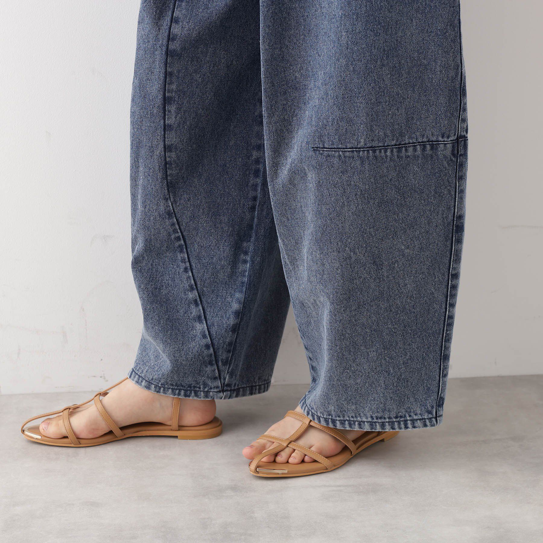 THE SHOP TK「バレル風タックパンツ【洗濯機OK】」|その他|