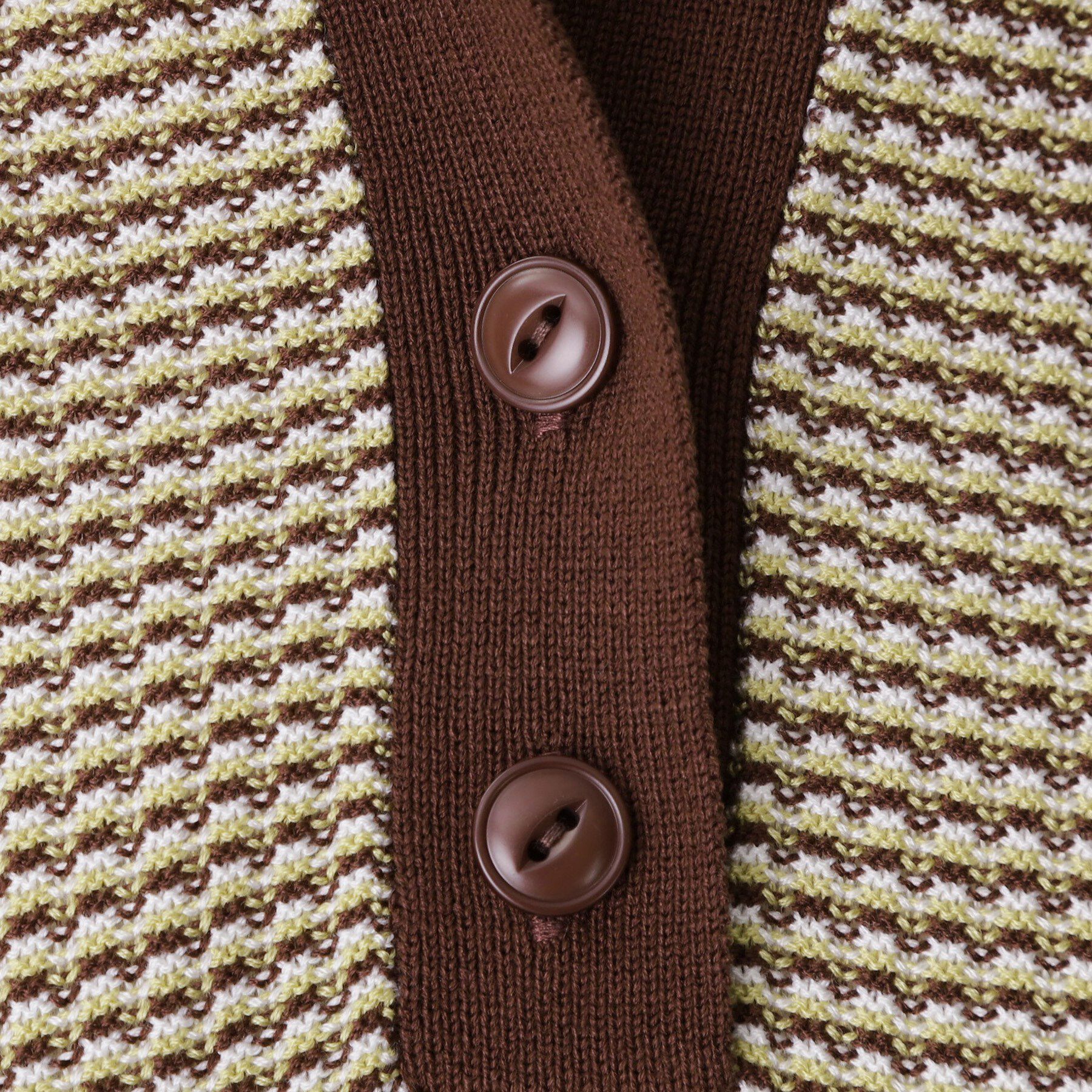 THE SHOP TK「【再入荷】柄アソートポロニットシャツ【洗濯機OK】」|ニット・セーター|