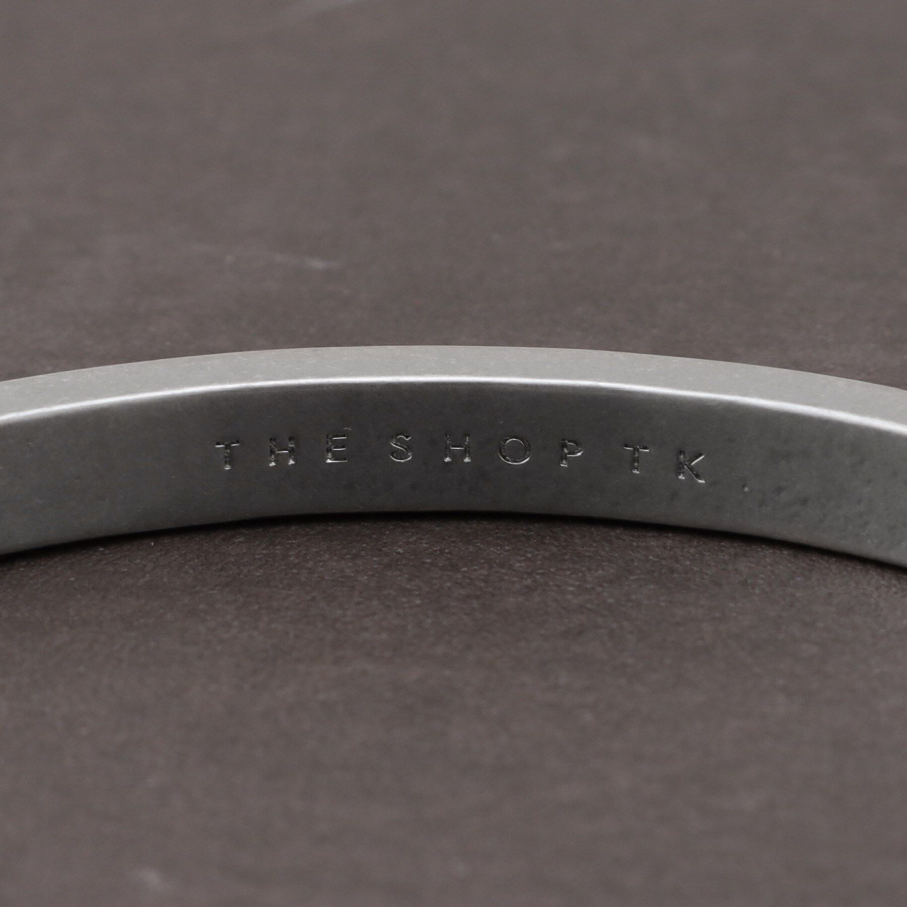 THE SHOP TK「コンビシルバーバングル」|ブレスレット・バングル|