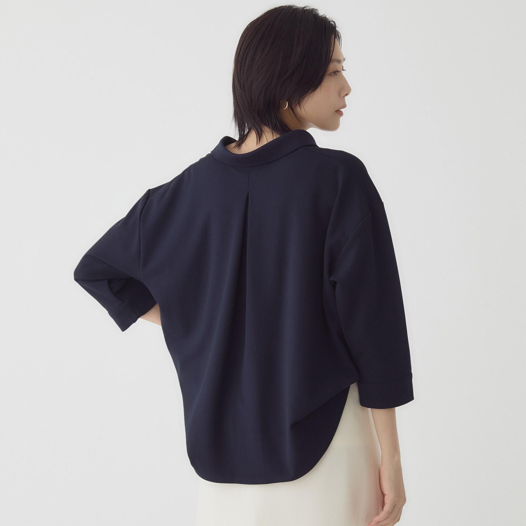 THE SHOP TK「【着るだけでコーディネートが決まる】スキッパーブラウス&パンツセット」|スーツ|