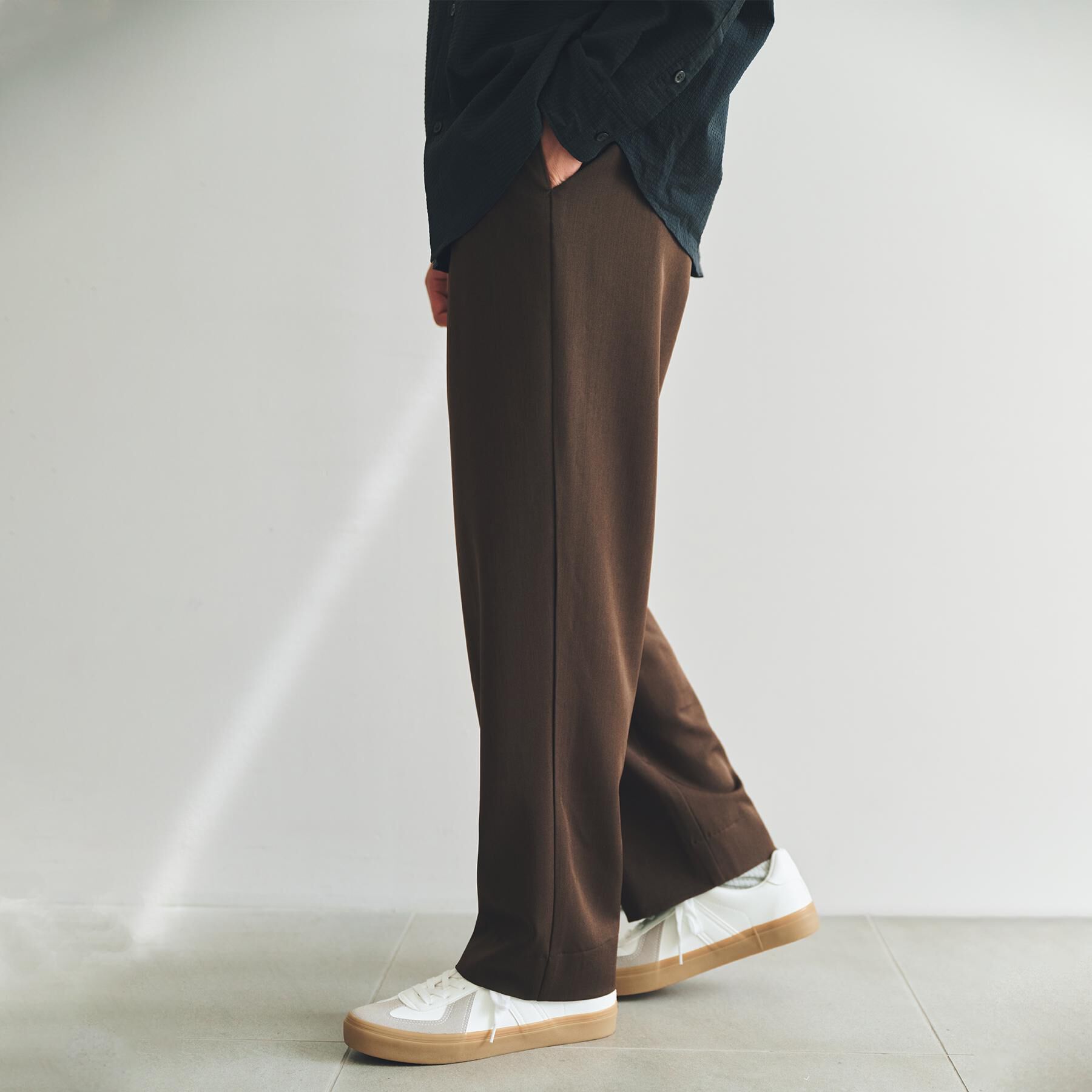 THE SHOP TK「セミワイドイージーパンツ【洗濯機OK】」|その他|