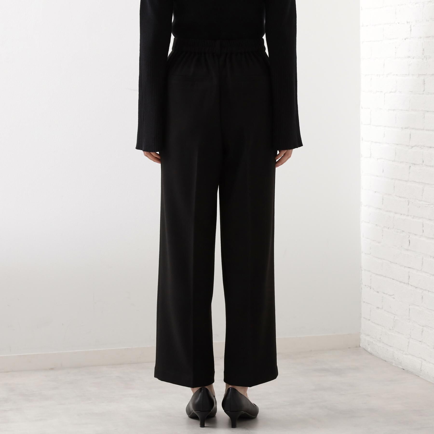 THE SHOP TK「【着丈選べる/XS～XLサイズ】あったか裏起毛ワイドパンツ」|その他|