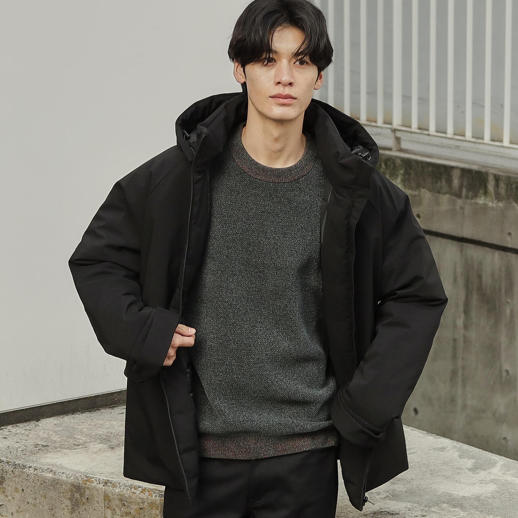 THE SHOP TK「【軽くて、暖かい】SORONA／ソロナ 中綿ブルゾン 防風/軽量/洗濯機OK/フード脱着可」|ブルゾン・スタジャン|