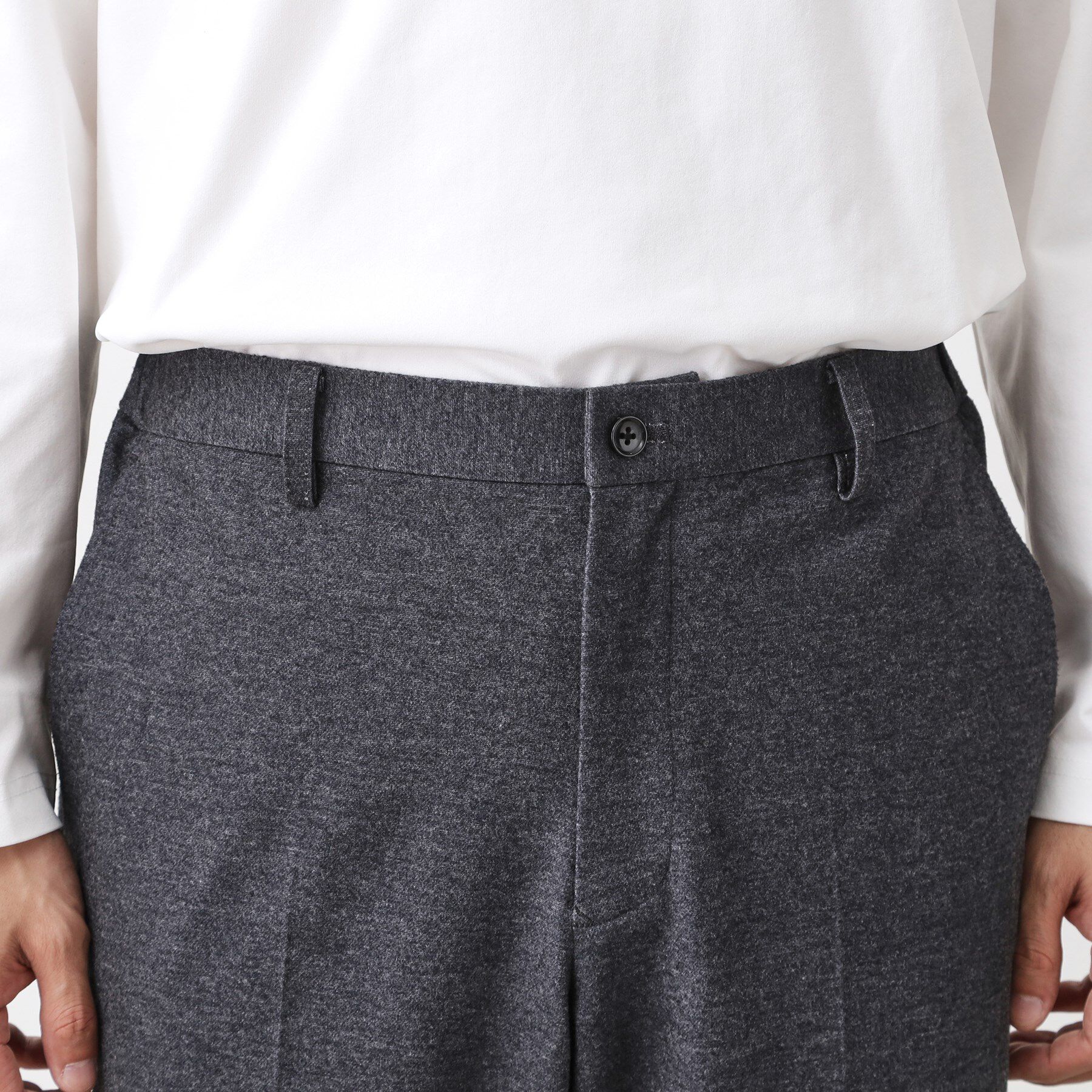 THE SHOP TK「起毛TRジャージスラックス【洗濯機OK／ストレッチ／セットアップ可】」|その他|