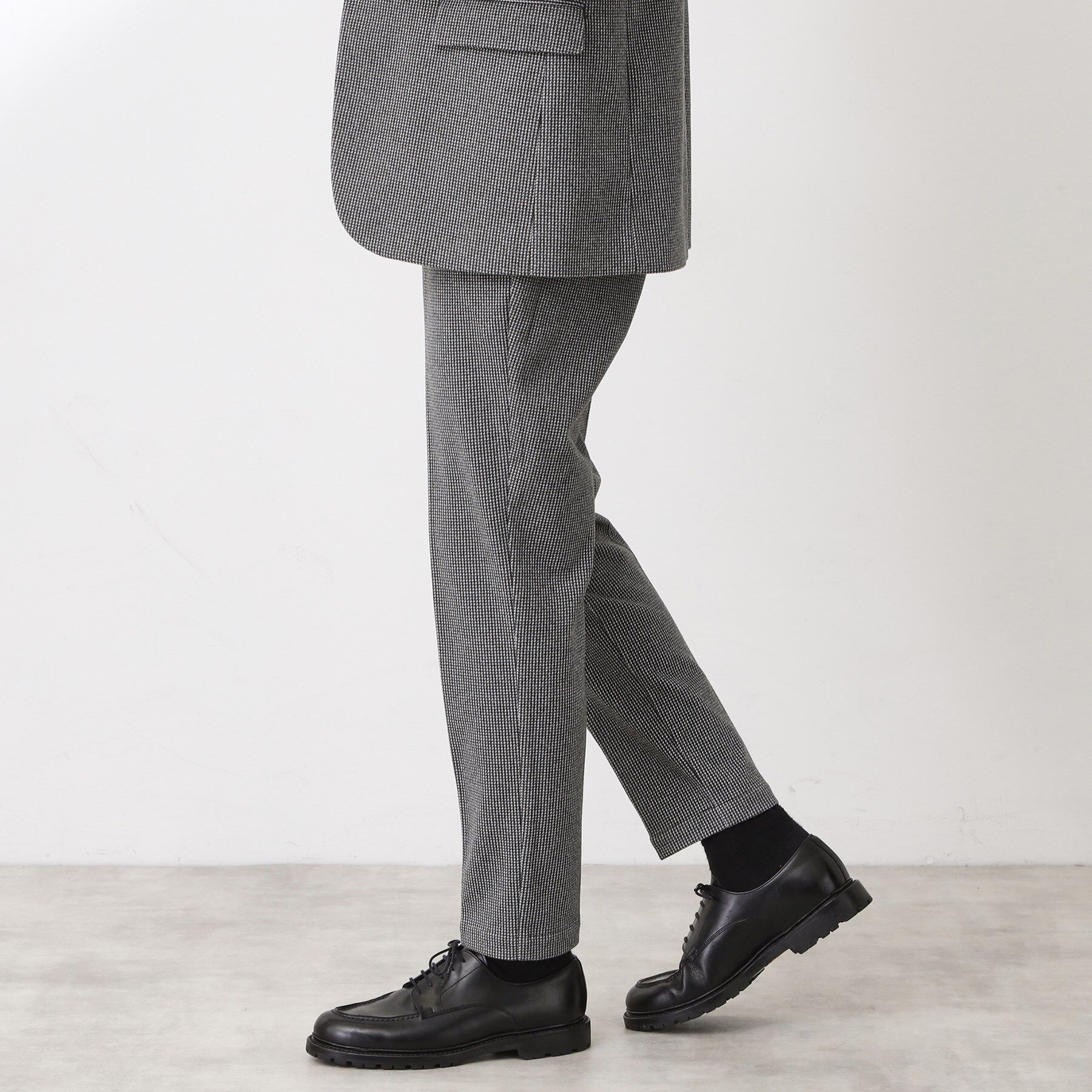 THE SHOP TK「ツイードライクジャージスラックス【セットアップ可／洗濯機OK】」|その他|