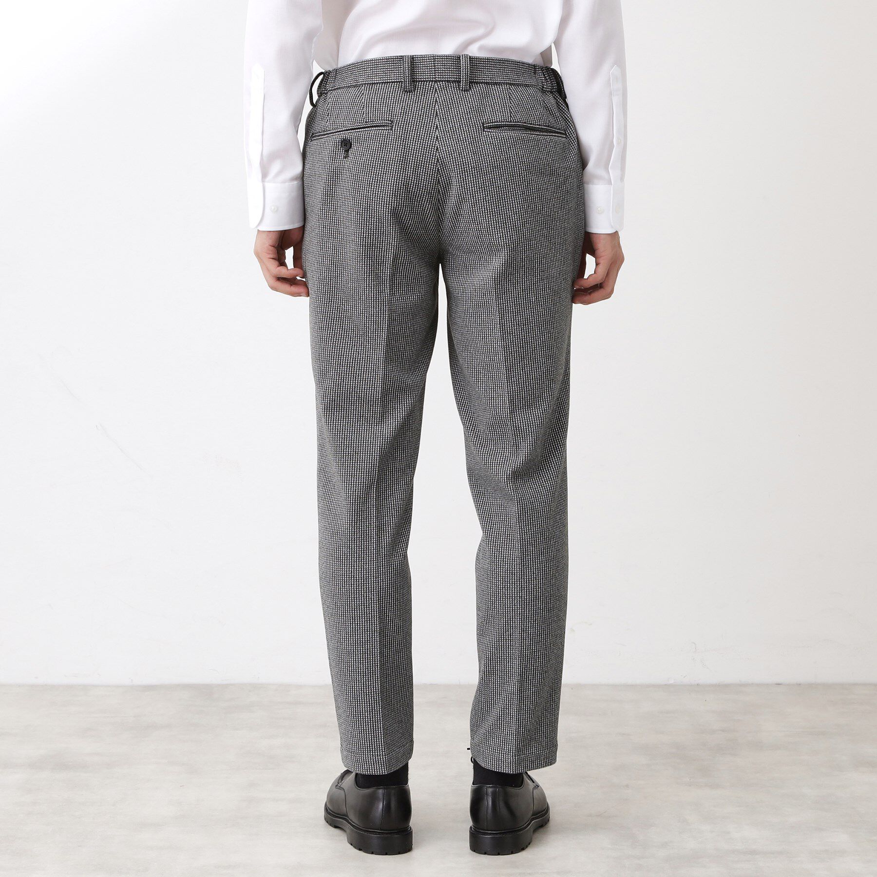 THE SHOP TK「ツイードライクジャージスラックス【セットアップ可／洗濯機OK】」|その他|