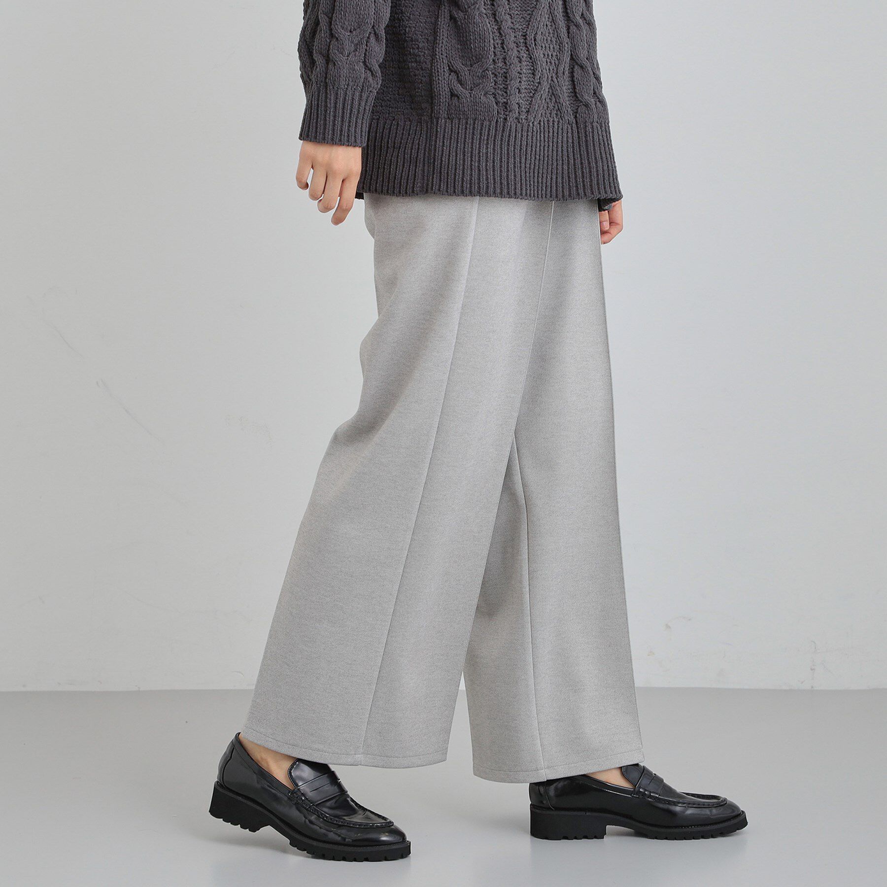 THE SHOP TK「ピンタックワイドパンツ」|その他|