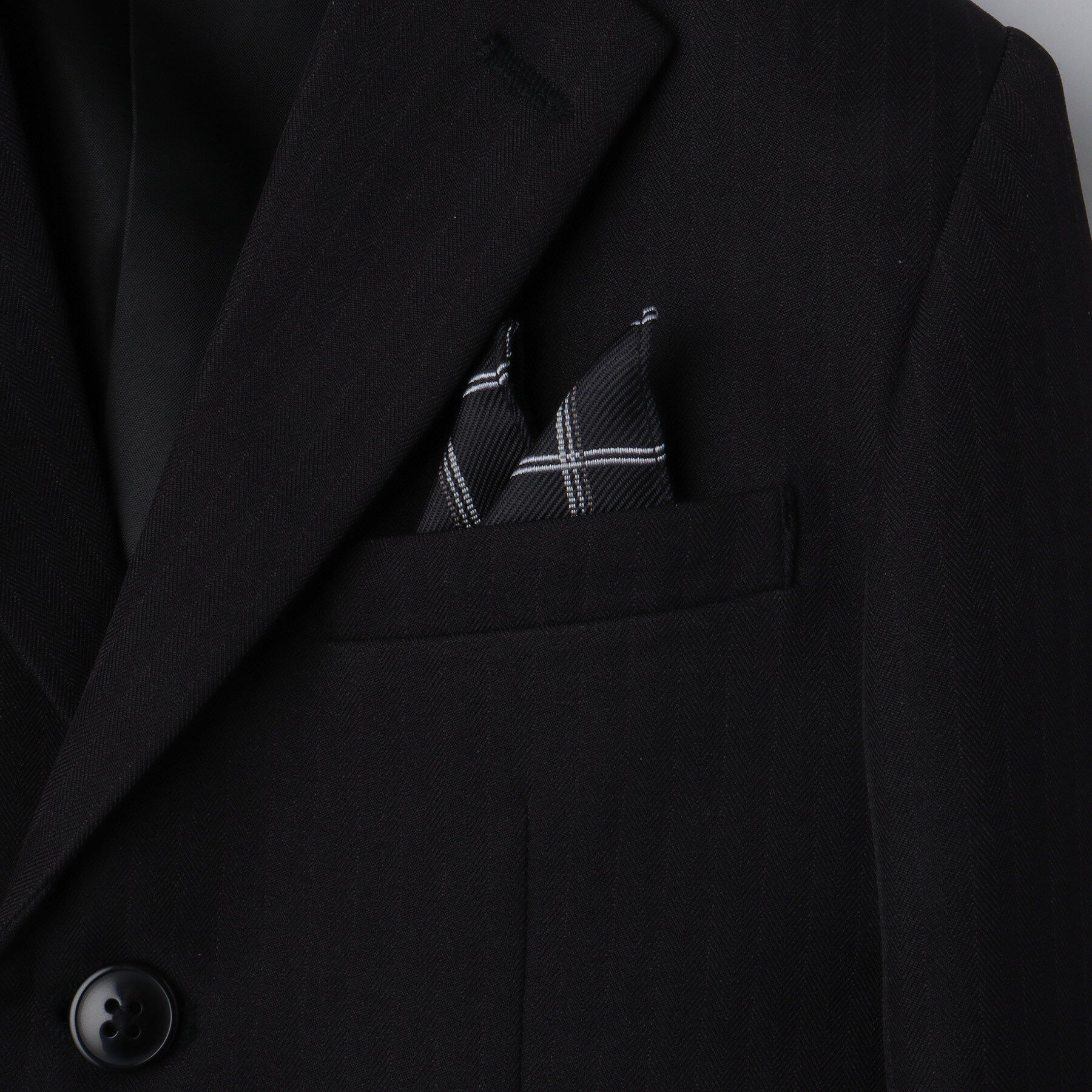 THE SHOP TK「【110-130/4点セット】ブラックセットアップ/入園・卒園・入学」|スーツ|