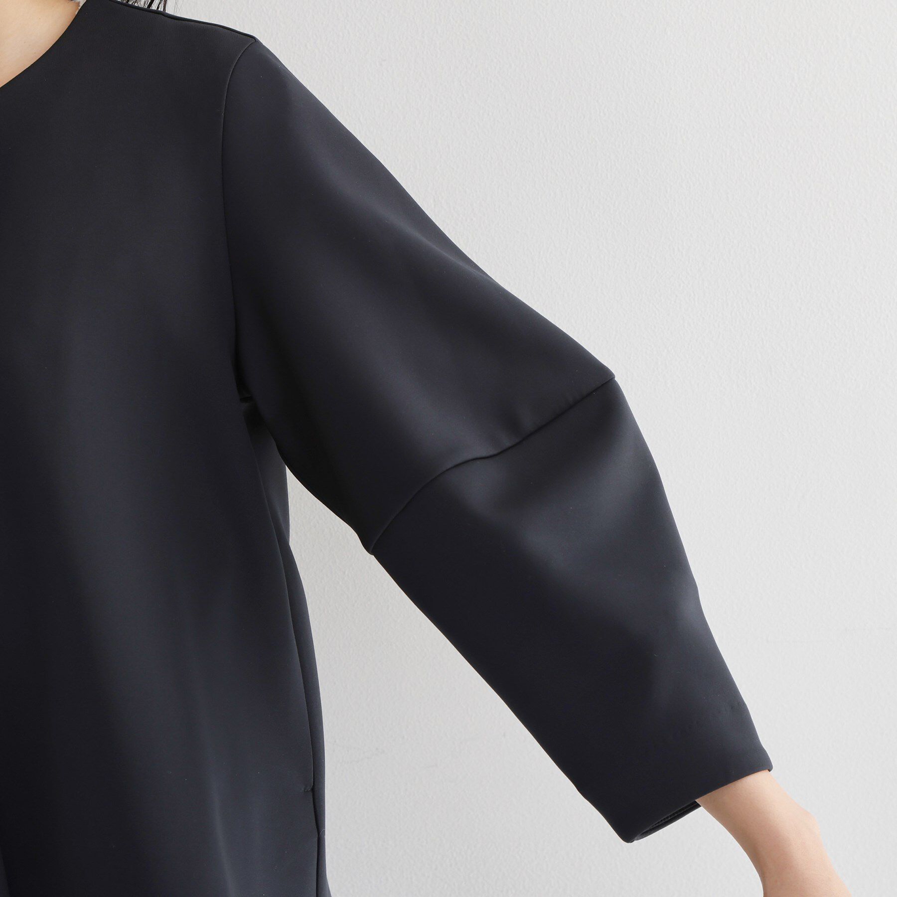 THE SHOP TK「【通勤・セレモニー】ノーカラーダンボールジャケット」|ノーカラージャケット|