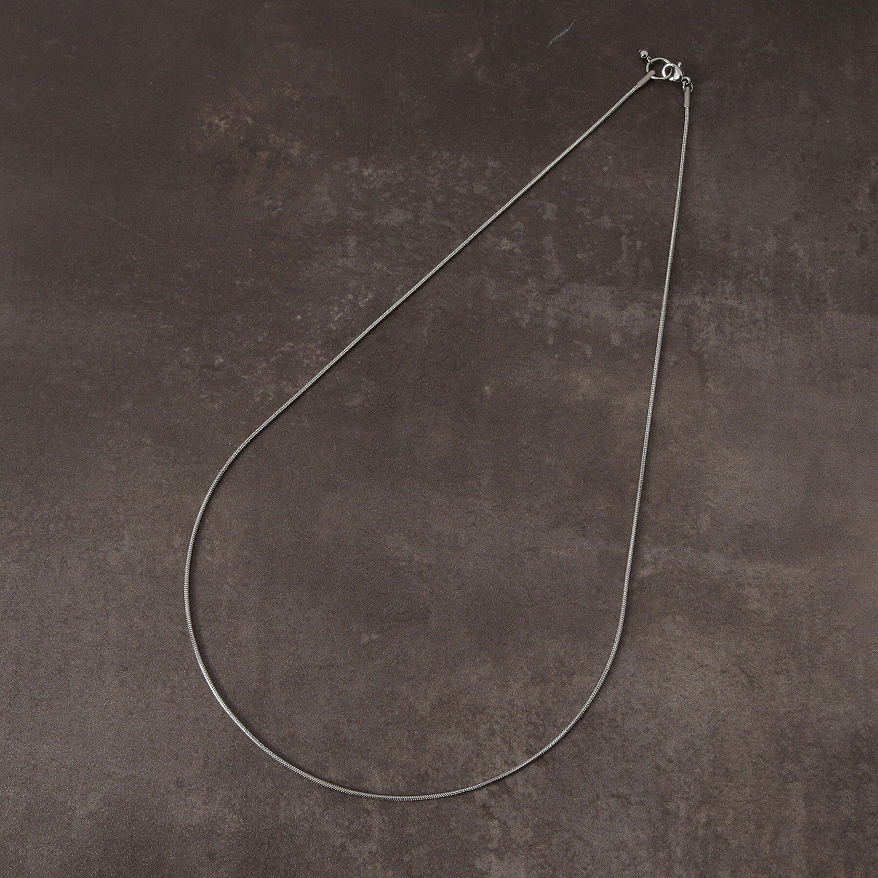 THE SHOP TK「スネーク チェーン ステンレス ネックレス【ユニセックス】」|ネックレス|