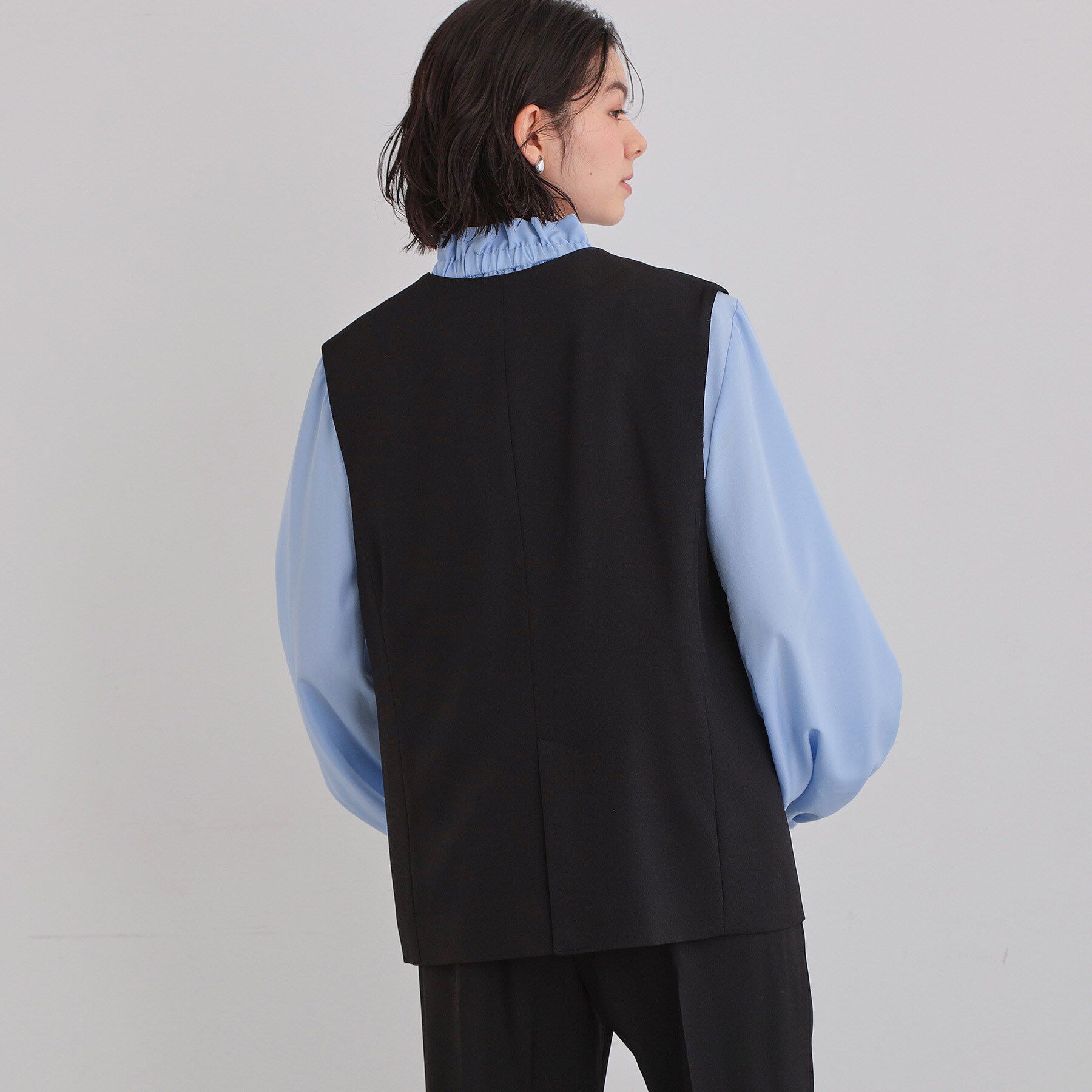 THE SHOP TK「【お仕事にもカジュアルにも】CAVIAN ジレ/セットアップ可」|ベスト・ジレ|