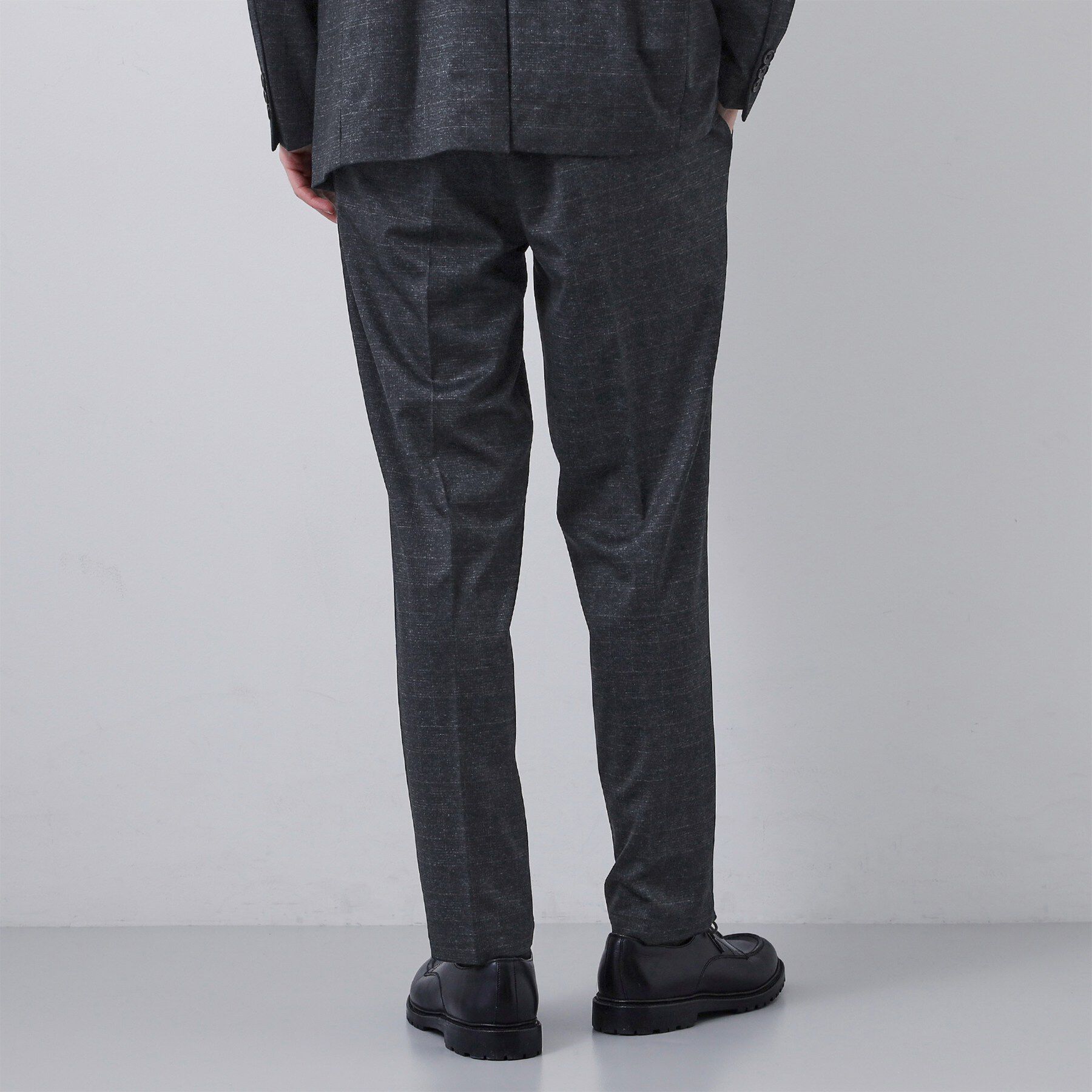 THE SHOP TK「【動きやすい、快適ビジネススラックス】TRジャージ スラックス　セットアップ可/洗濯機OK/ストレッ」|その他|