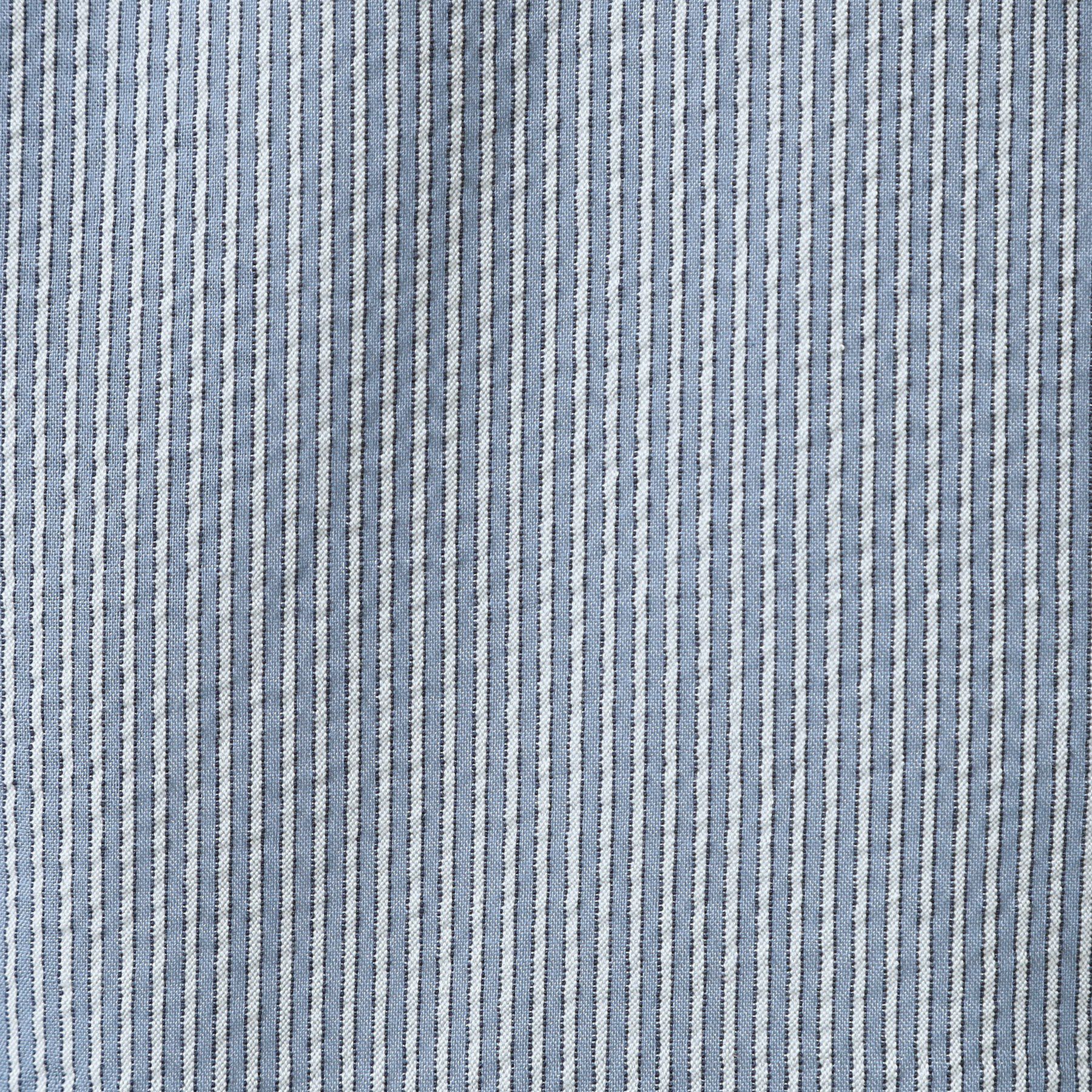 THE SHOP TK「【爽やかで好印象】サッカーストライプシャツ 洗濯機OK」|シャツ・ブラウス|