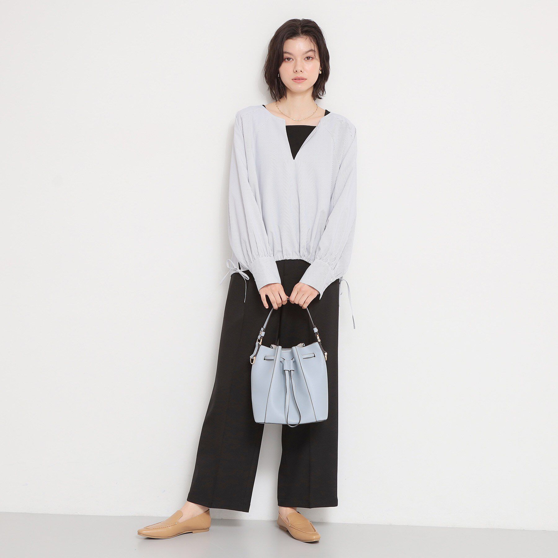 THE SHOP TK「巾着ショルダーバッグ」|ショルダー・メッセンジャー|