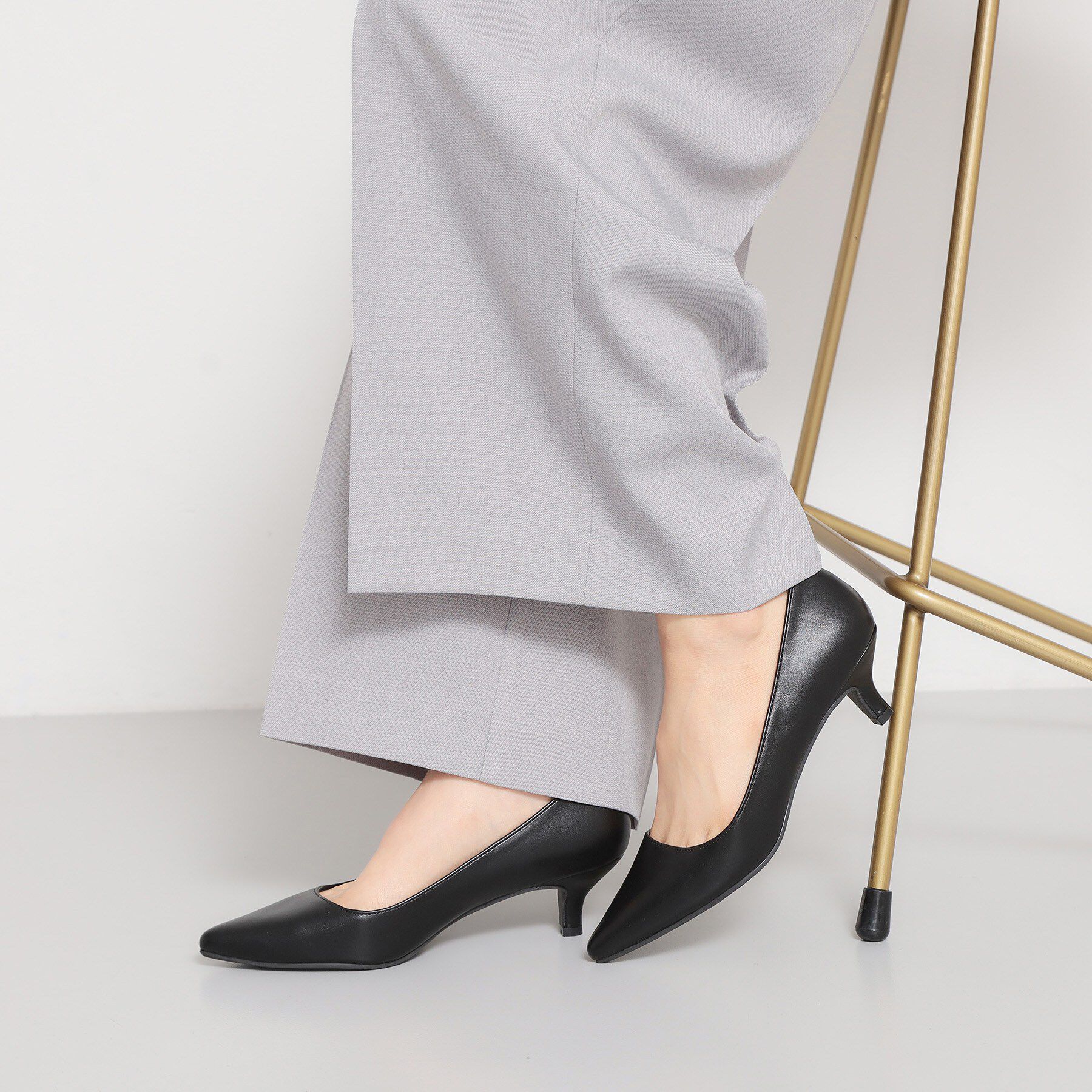 THE SHOP TK「ローヒールベーシックパンプス」|パンプス|