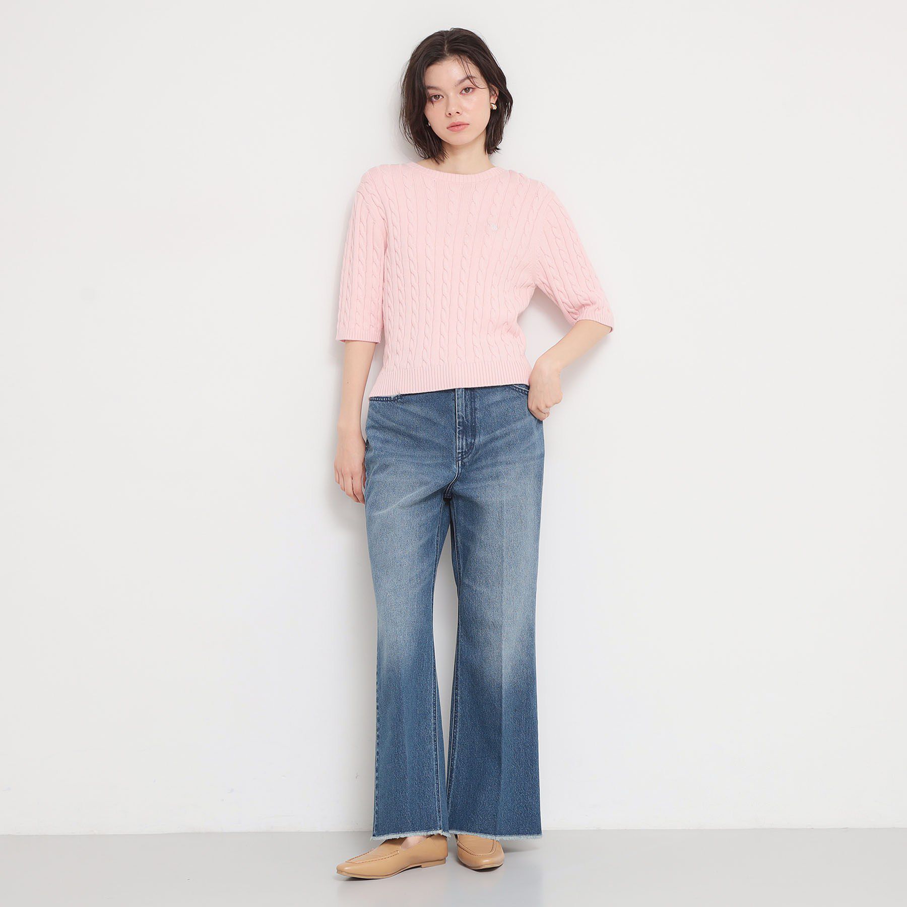 THE SHOP TK「AIBO DENIM フレア」|デニム|