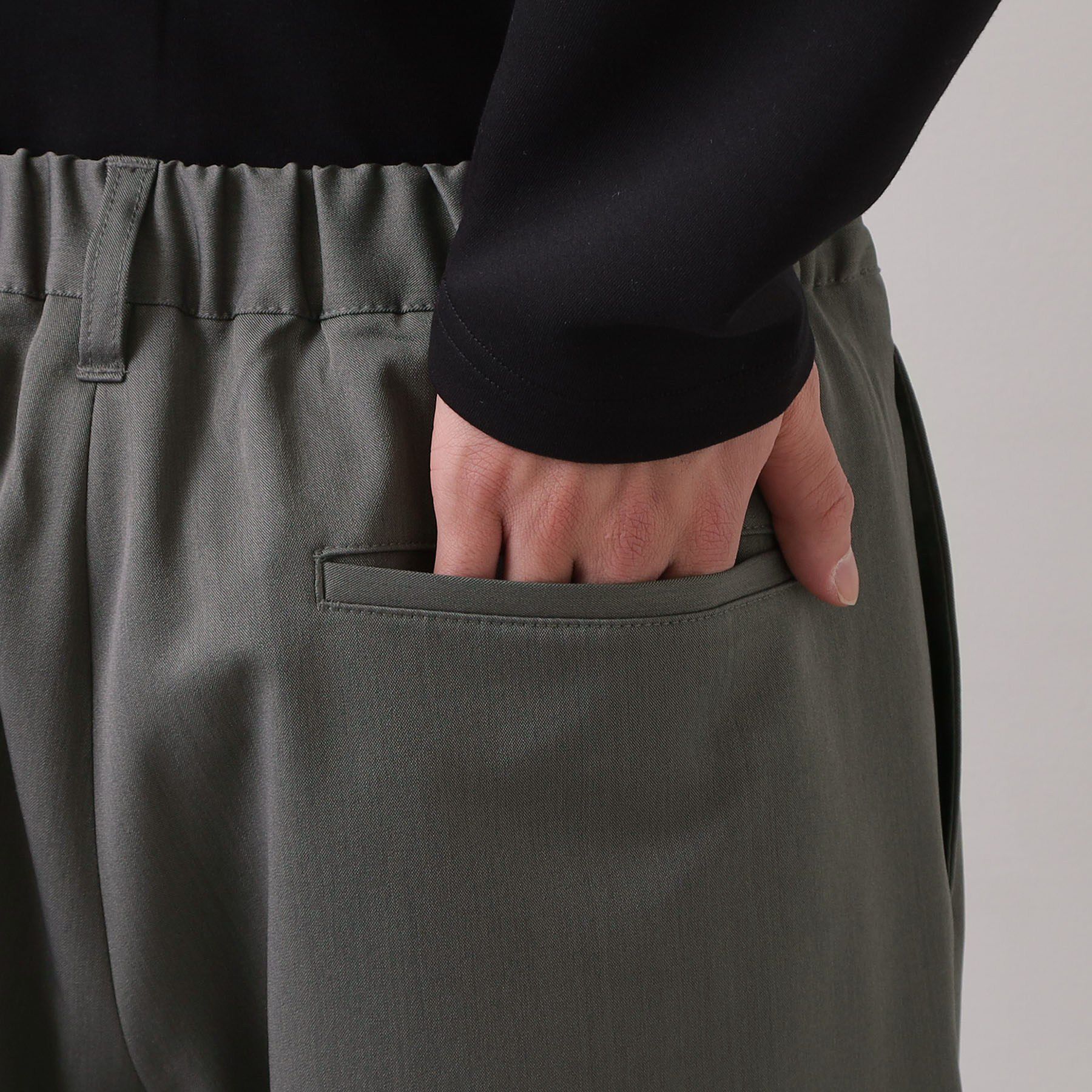 THE SHOP TK「FLEX LINE セミワイドイージーパンツ　ストレッチ/防シワ/マシンウォッシャブル/セットアップ」|その他|