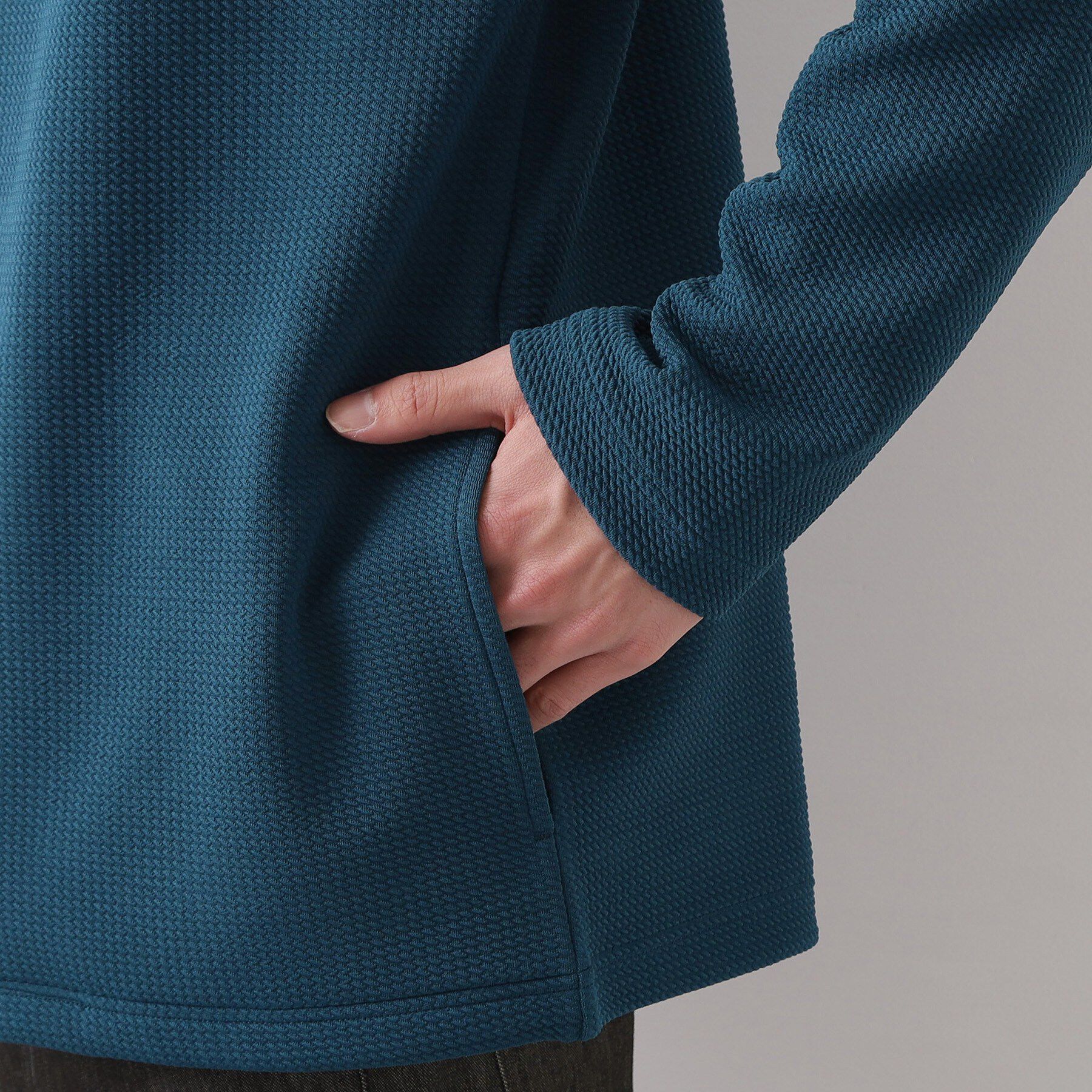 THE SHOP TK「【2点セット】カーディガン＋半袖Tシャツ 洗濯機OK」|カーディガン|