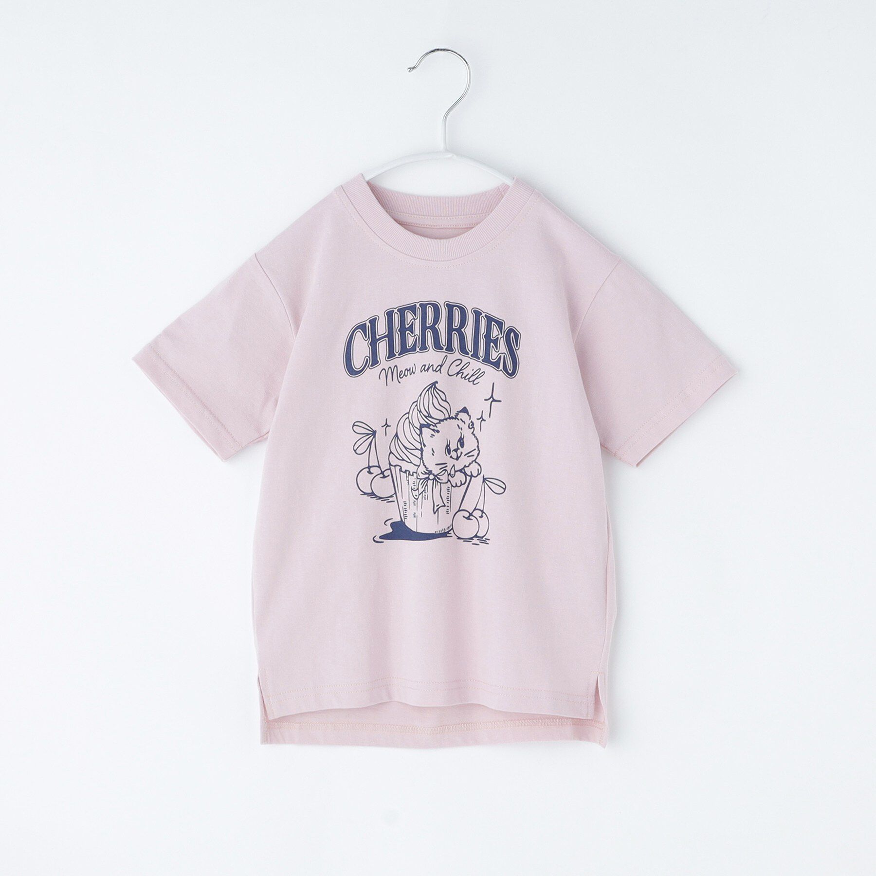 THE SHOP TK「天竺アソート アメカジプリント 半袖Tシャツ ロゴ・キャット・ハンバーガー」|Tシャツ・カットソー|