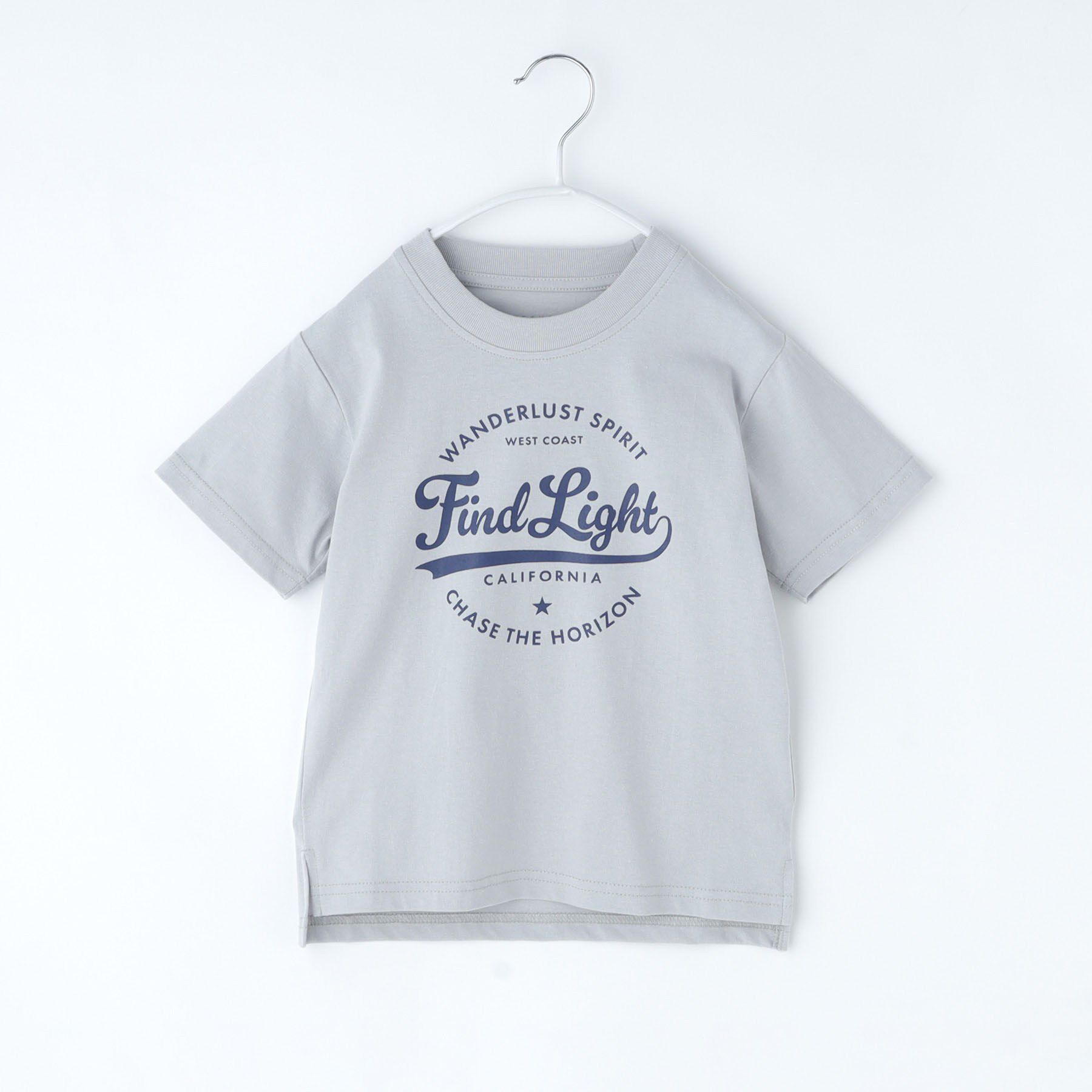 THE SHOP TK「天竺アソート アメカジプリント 半袖Tシャツ ロゴ・キャット・ハンバーガー」|Tシャツ・カットソー|ライトグレー(111