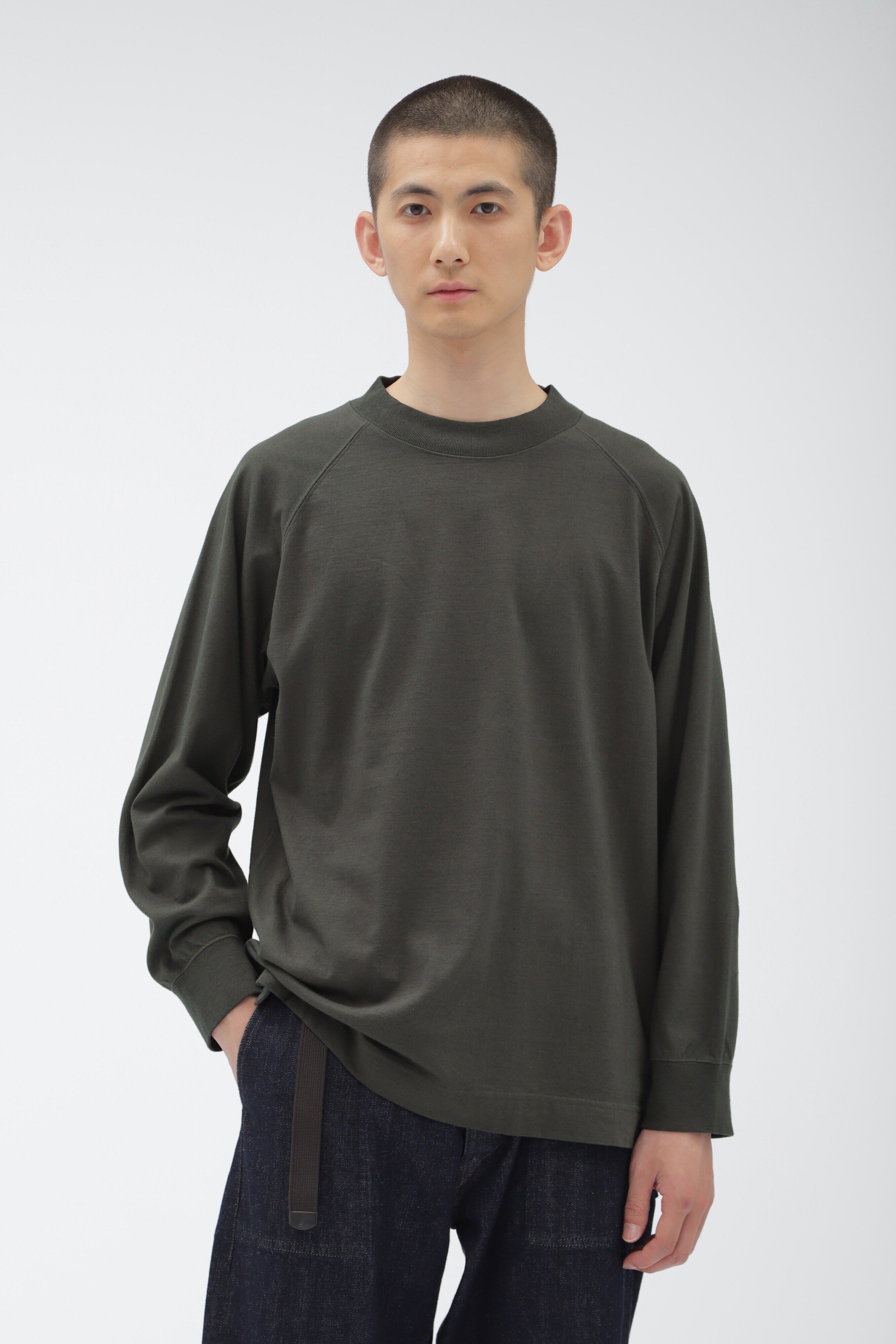 MHL.「UPCYCLING COTTON JERSEY」|Tシャツ・カットソー|CHARCOAL3