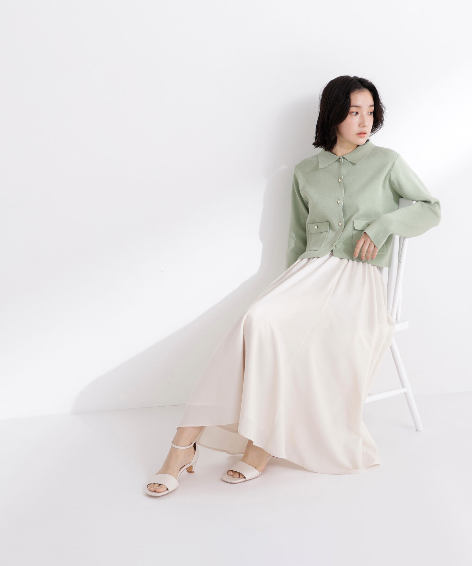  「&ldquo;きちんと見え上手&rdquo;な襟付きニット」|ニット・セーター|