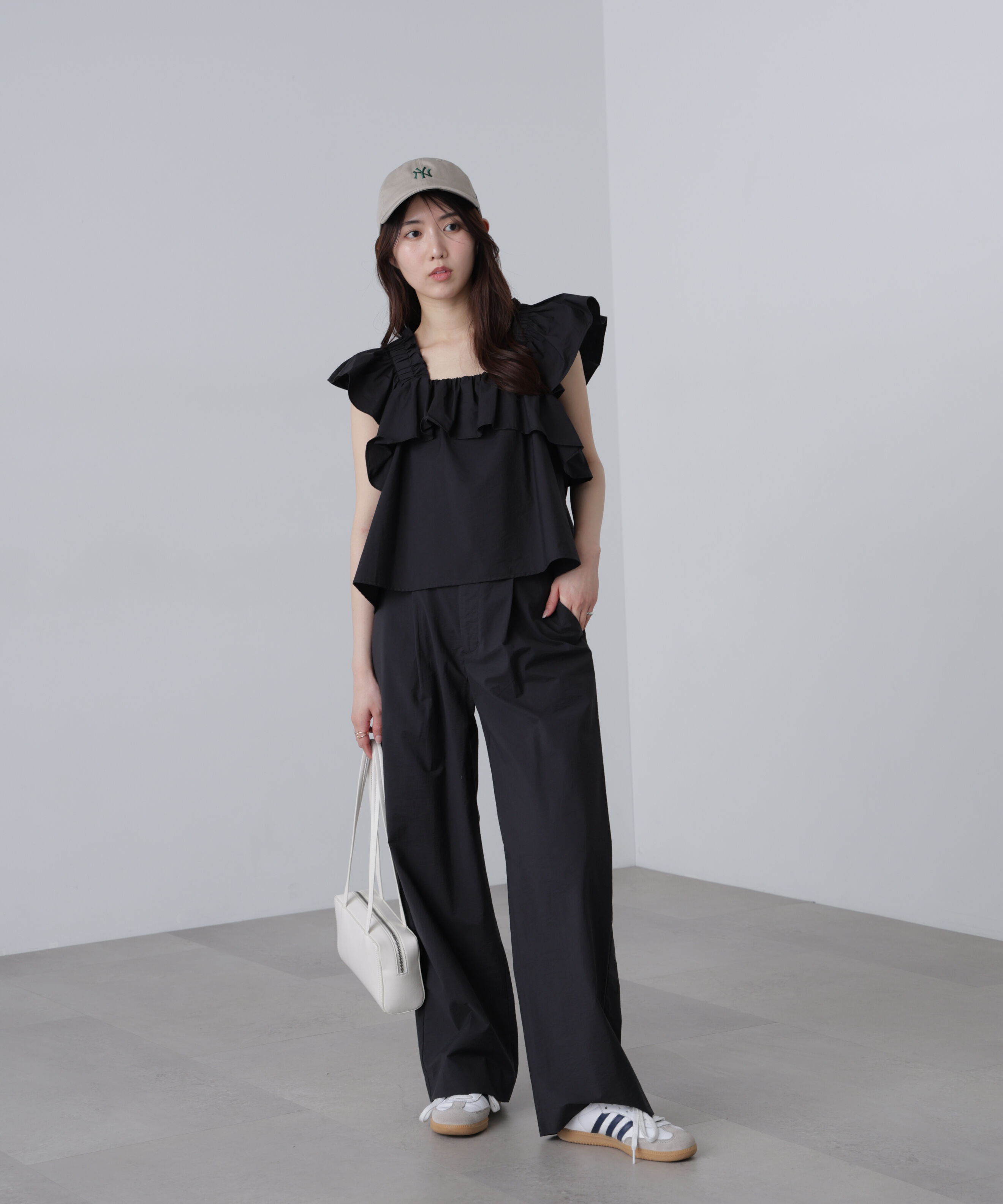  「〈セットアップ対応〉ワッシャーセミワイドパンツ」|その他|