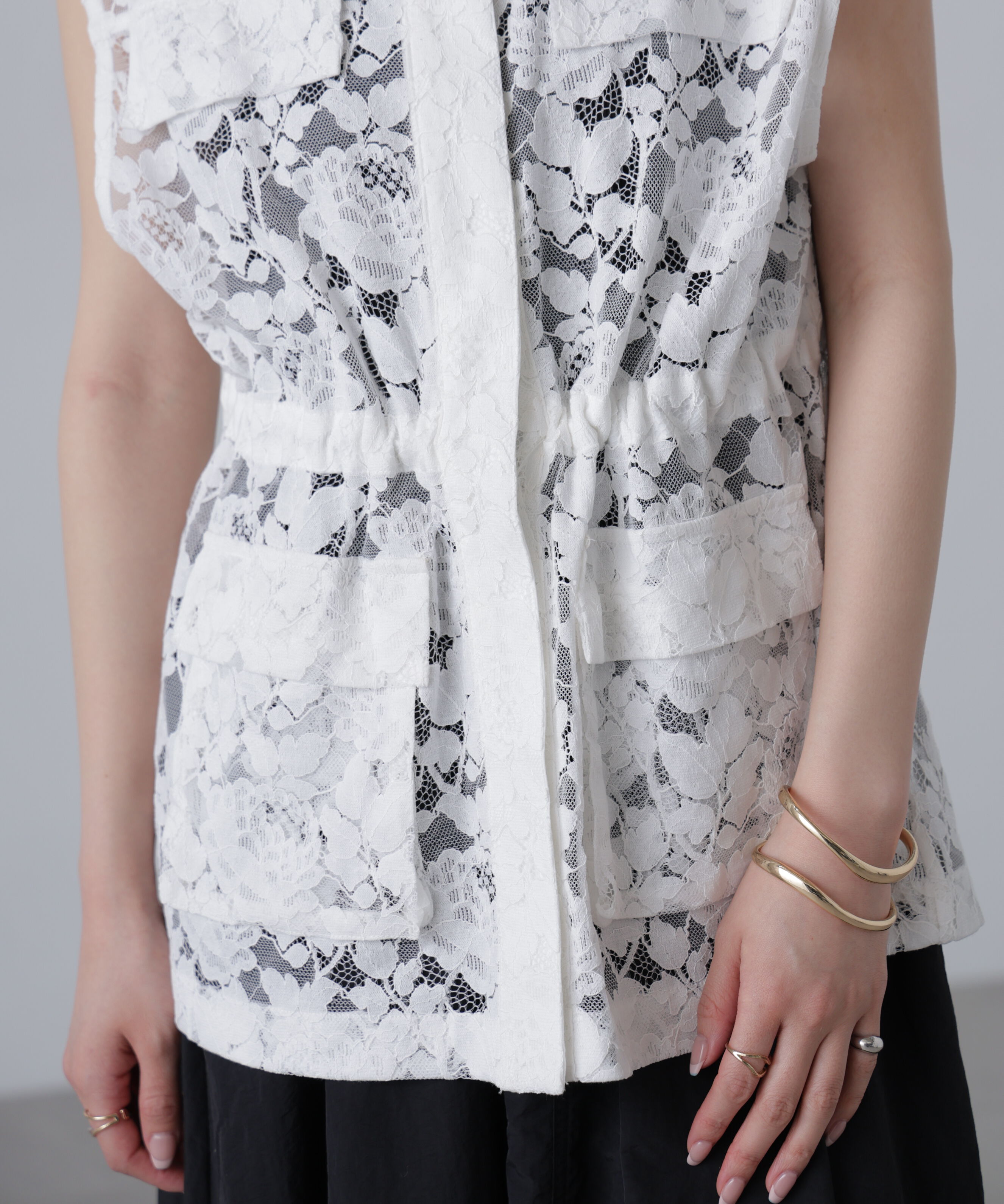  「レースジレ」|ブルゾン・スタジャン|