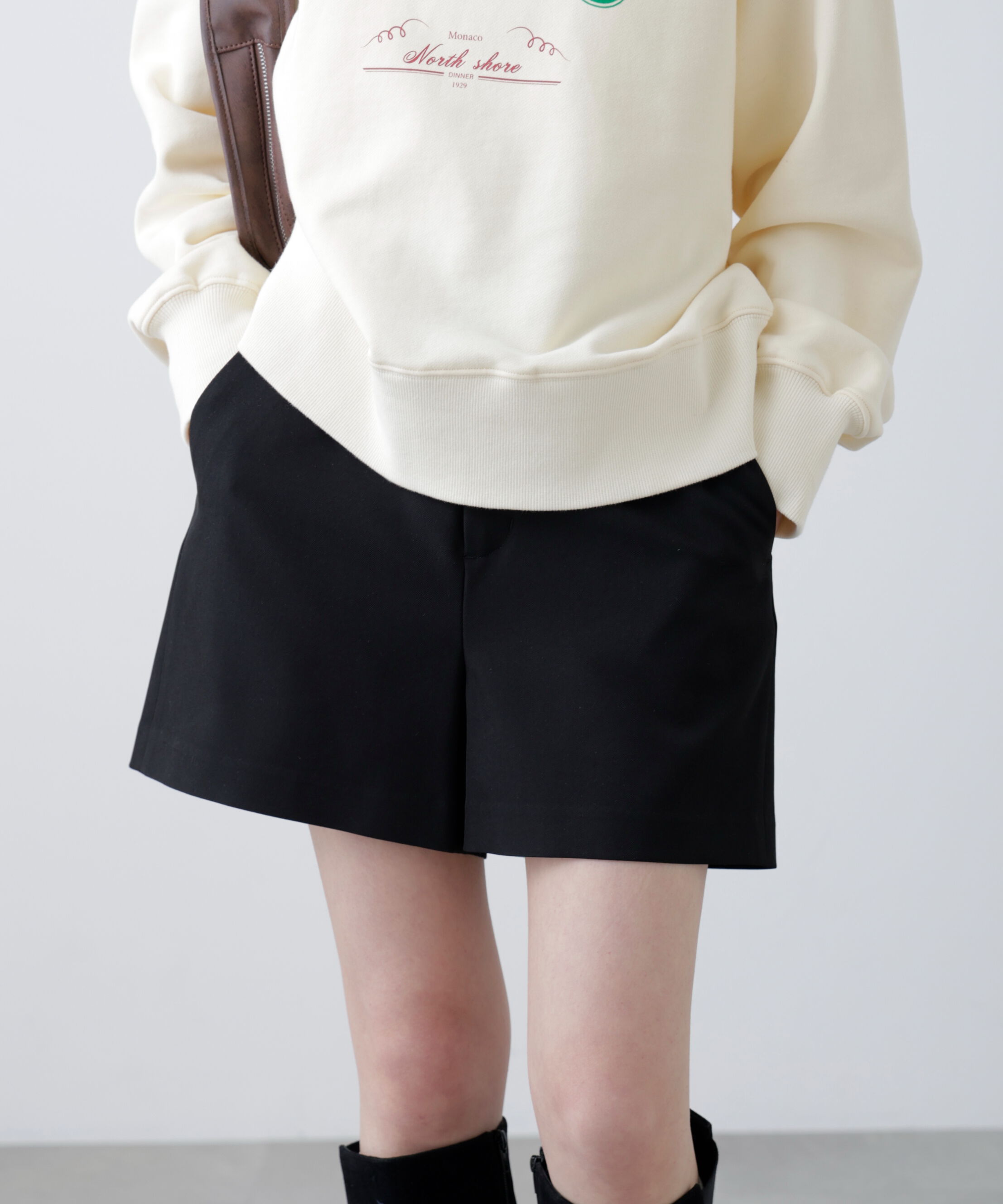  「〈セットアップ対応〉ハイウエストショートパンツ」|その他|