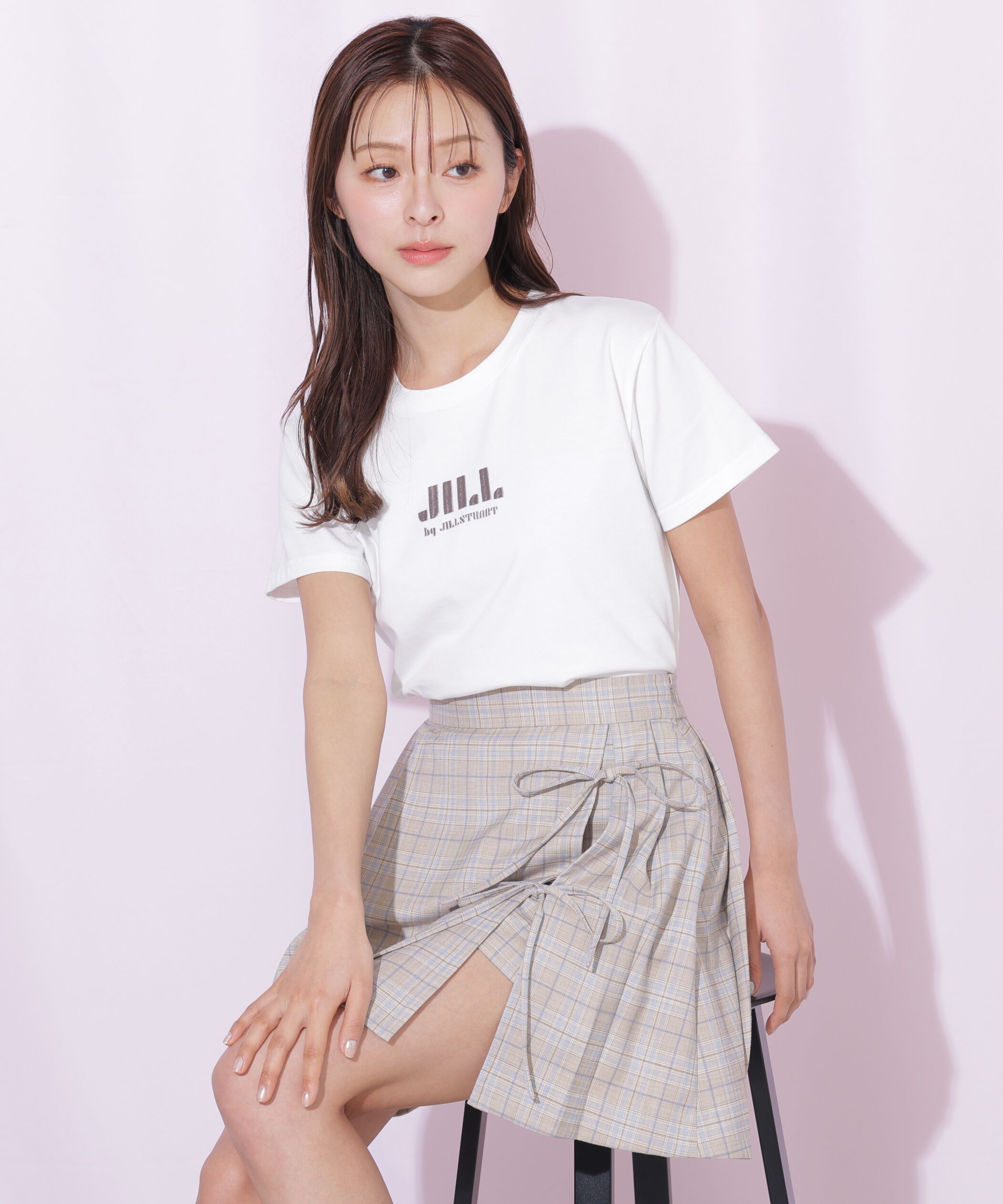  「セットアップ対応ラップリボンミニスカート」|スカート|